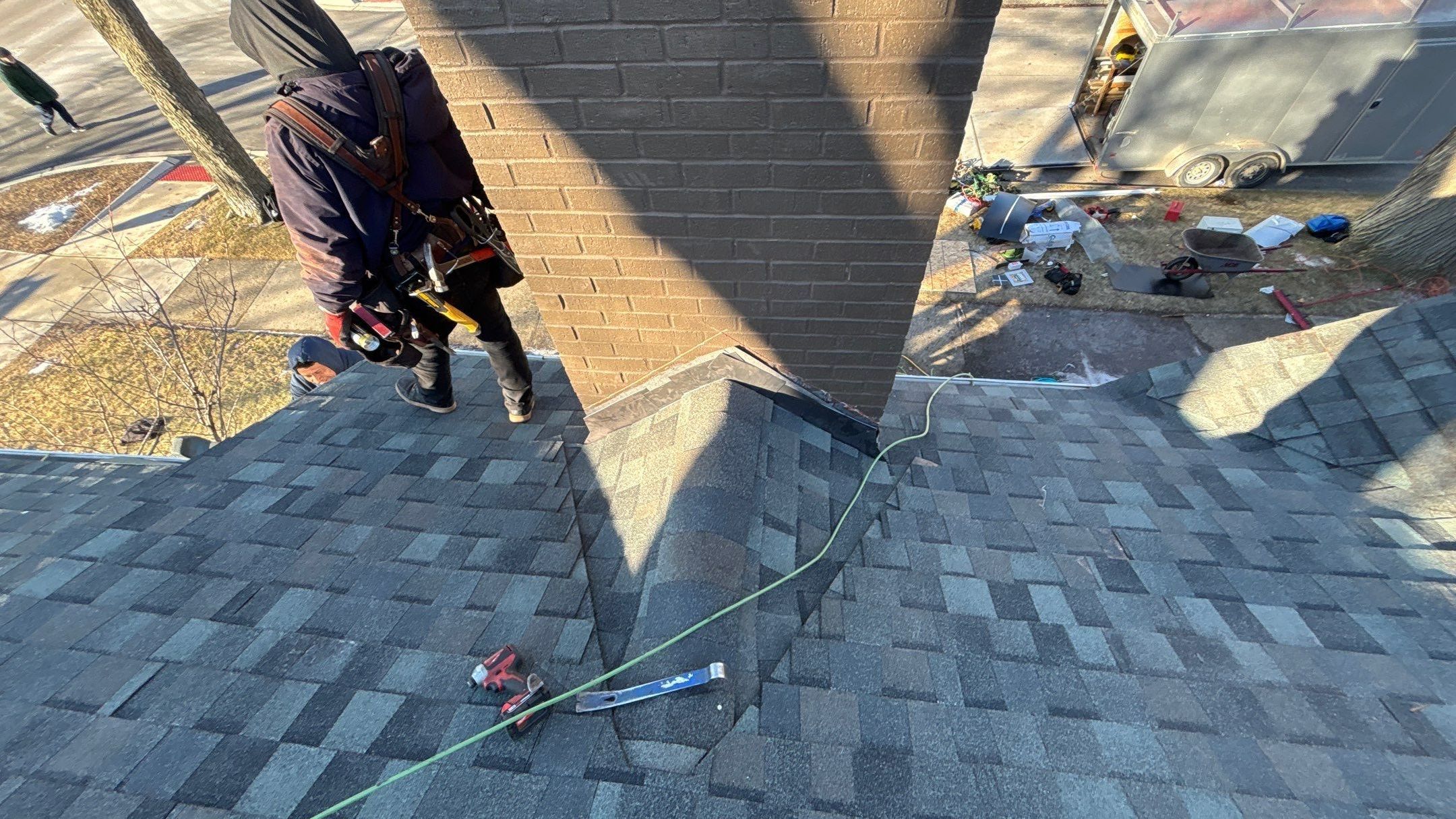 Roof Replacement using TK Thunderstorm Gray by 180 Contractors