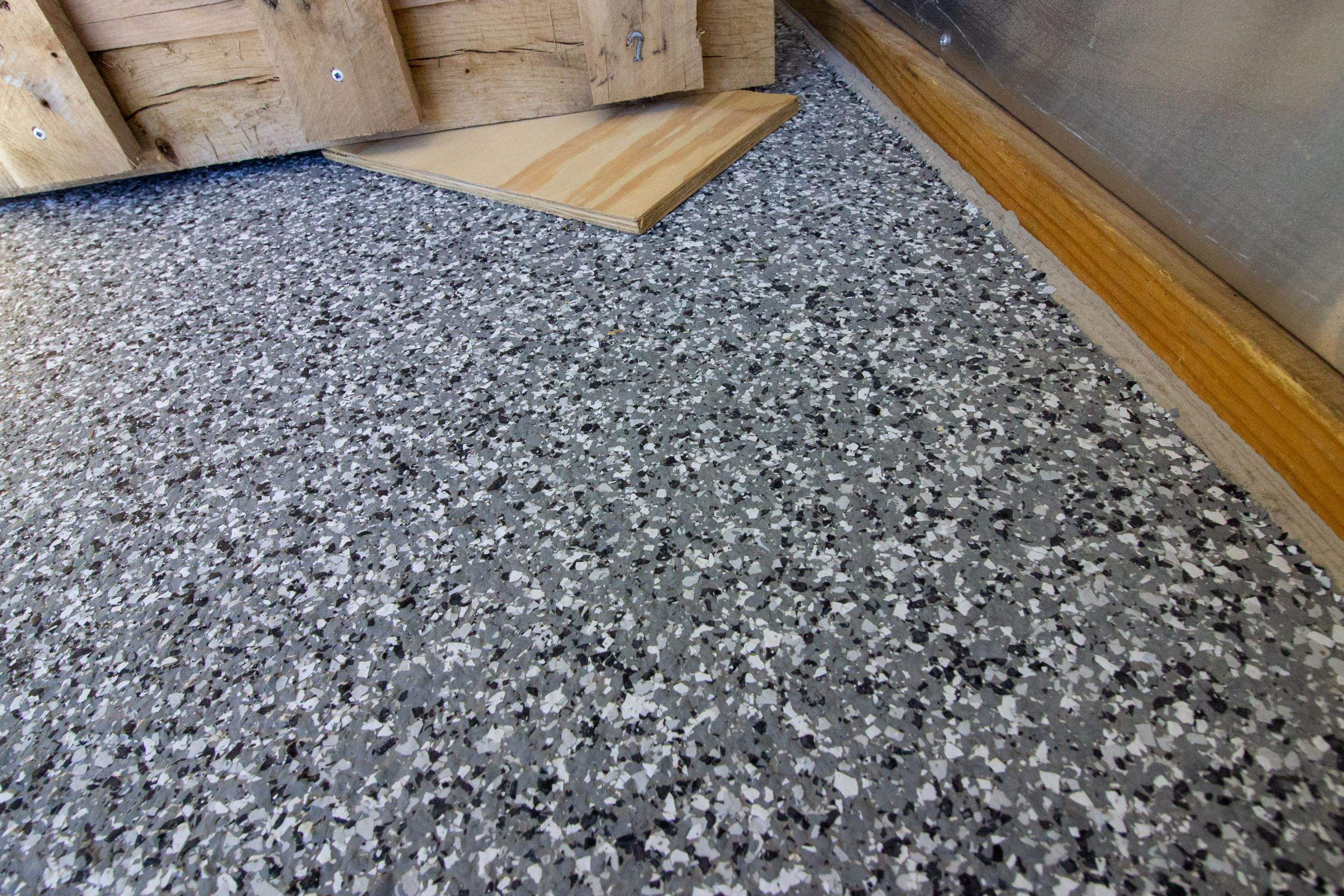Garage Floor using Smoke by Your1DayFloor.com