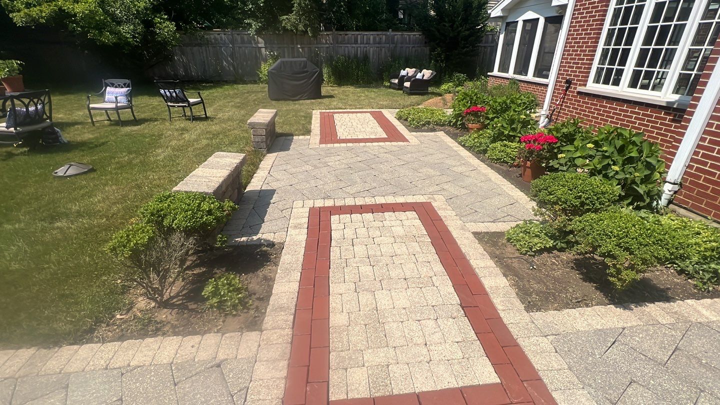 Brick paver clean, sand and seal.  using Surebond SB-1300 by Northern Power Washing LLC.