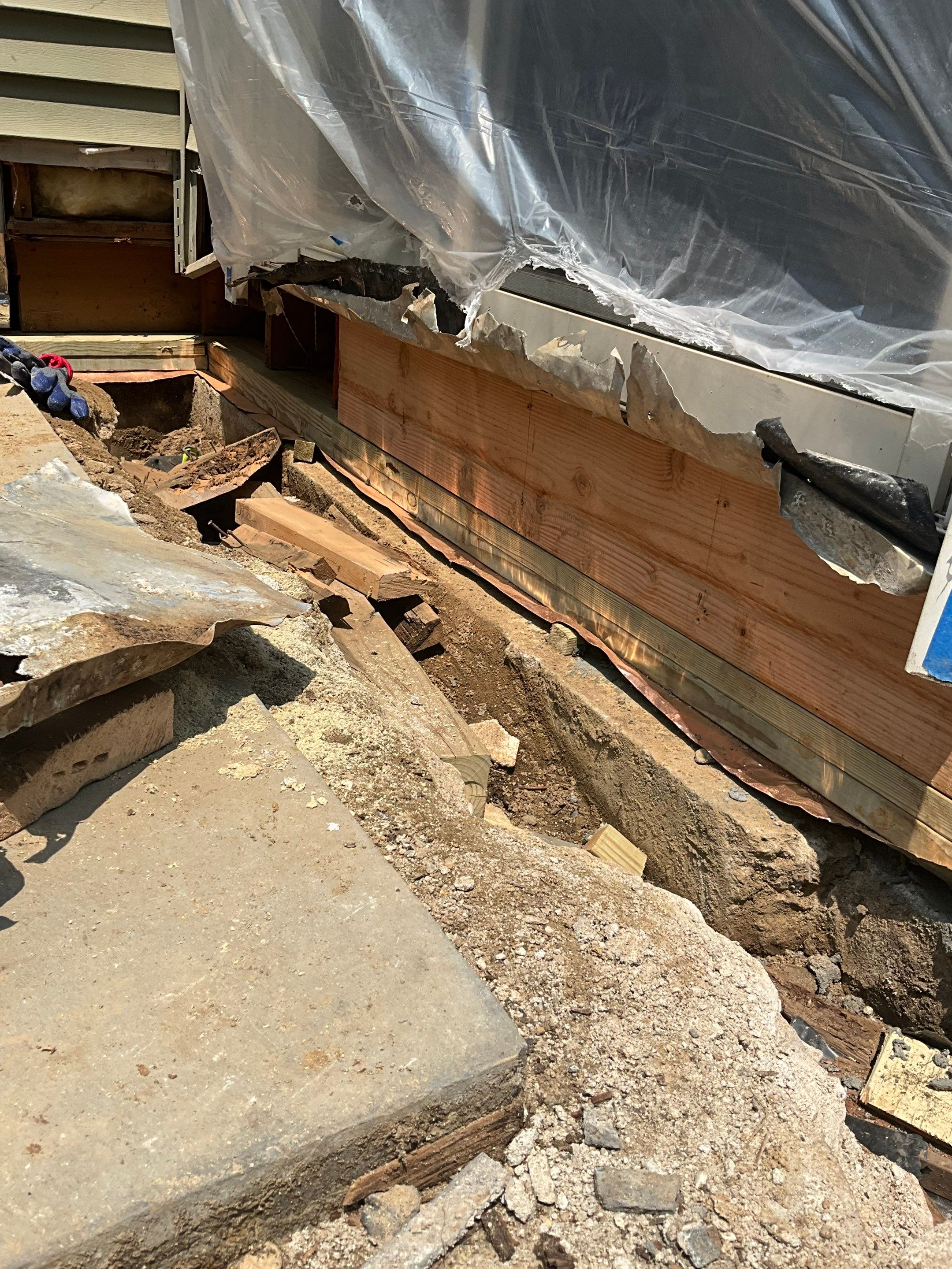 Woods Dr, Roslyn, NY 11576 by A.M. Shield Waterproofing, Corp.