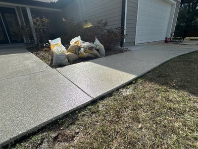 Patio and Sidewalk in Fort White, FL (Patio in Mediterranean, Sidewalk in Claystone Custom Hybrid)