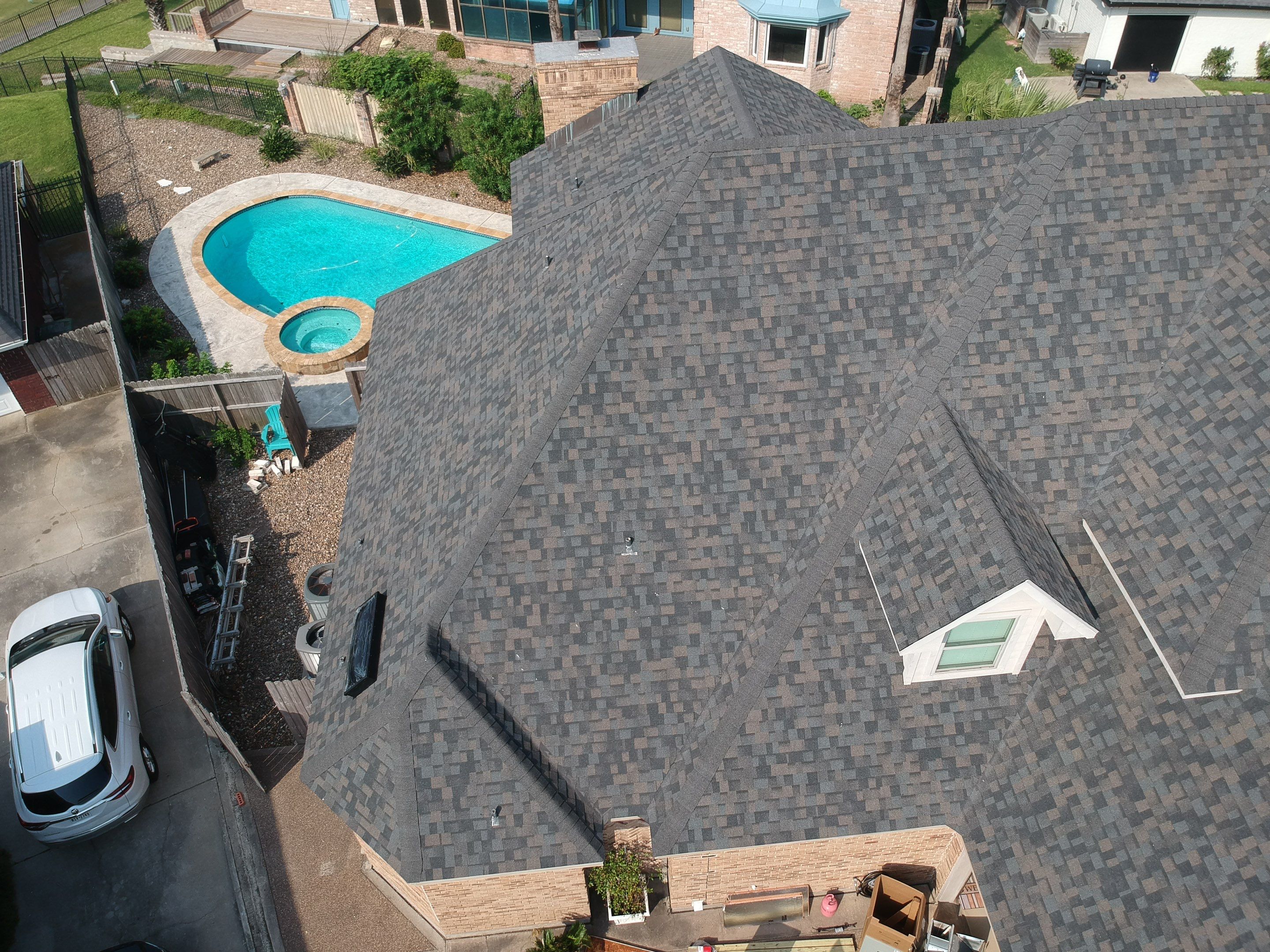 Residential Roofing Installation using Owens Corning Duration Tru Defintion Peppercorn by Galvan Roofing and Construction