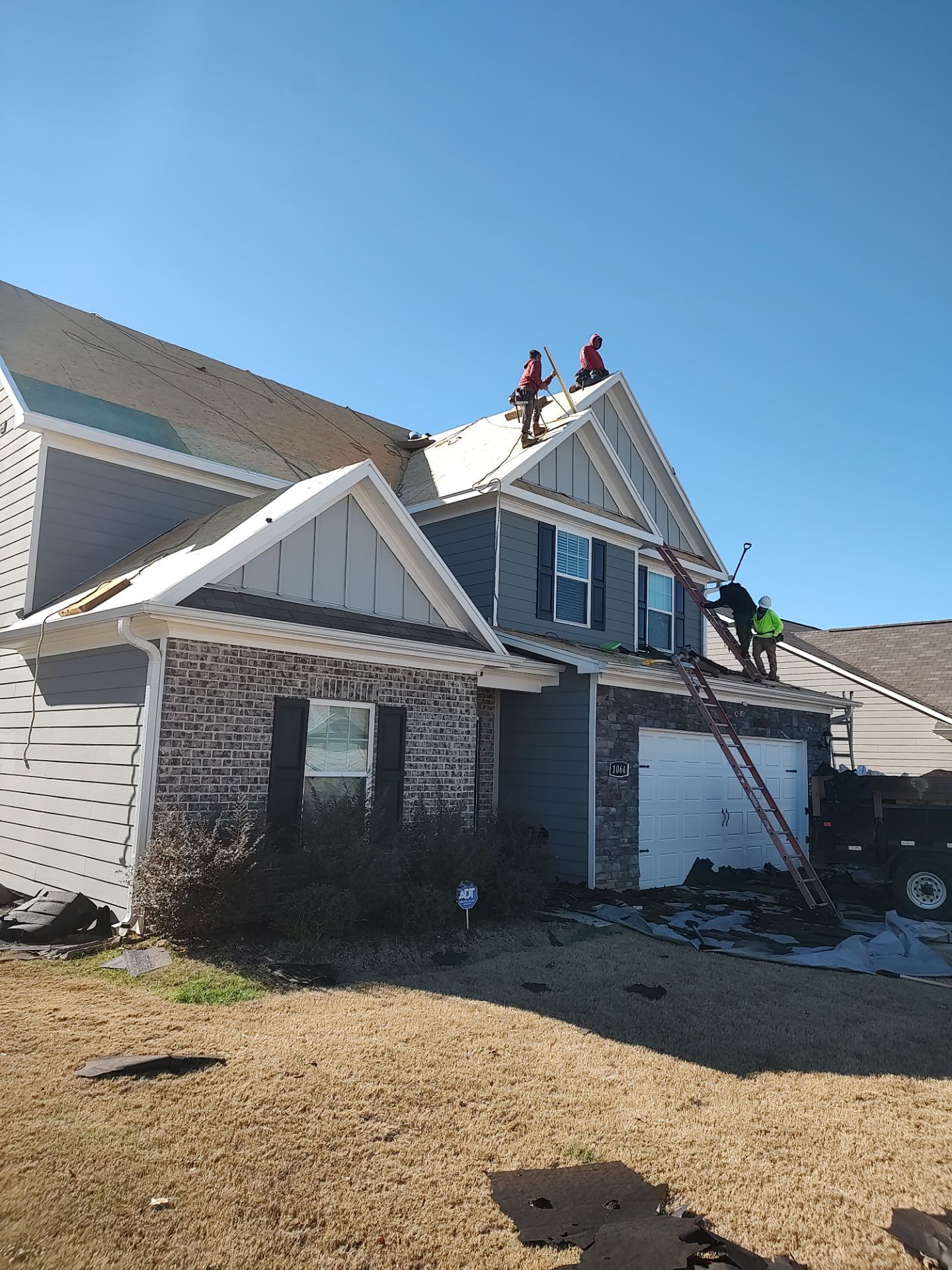 Residential Roof Replacement using GAF NATURAL SHADOW - CHARCOAL by Elite Roofing LLC