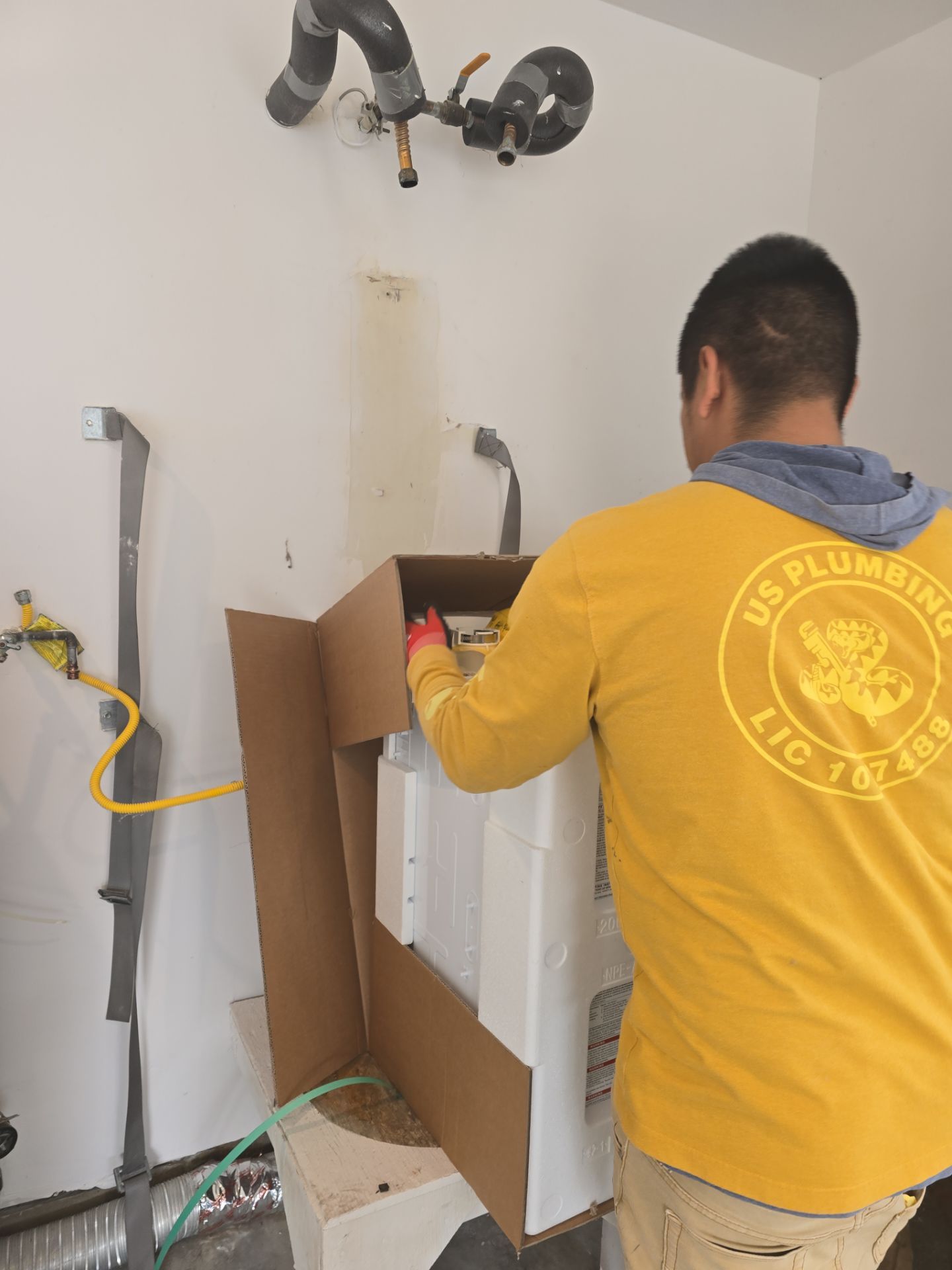 Tankless Water Heater Installation by Us Plumbing