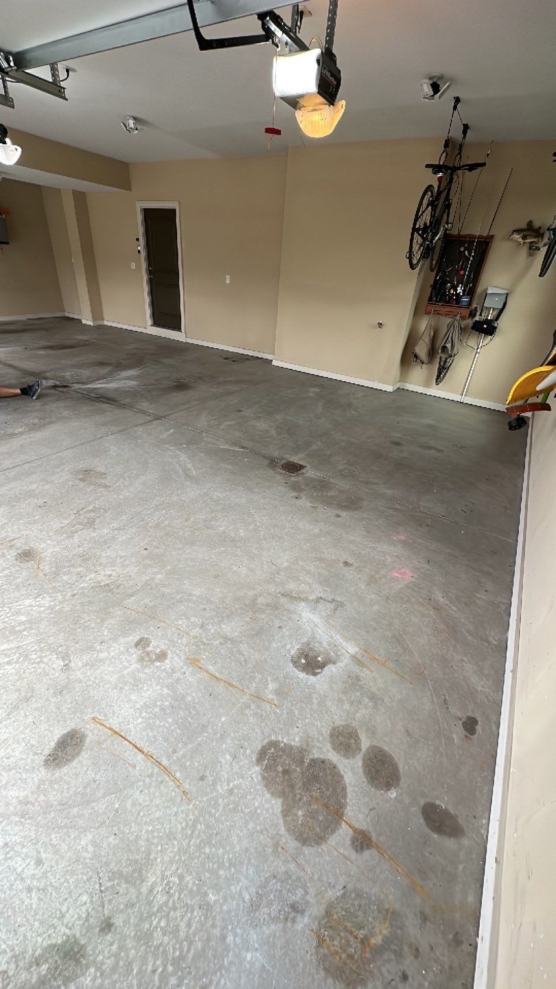 Large Patio + Garage Project in Moon Township by Floors in a Day, Inc