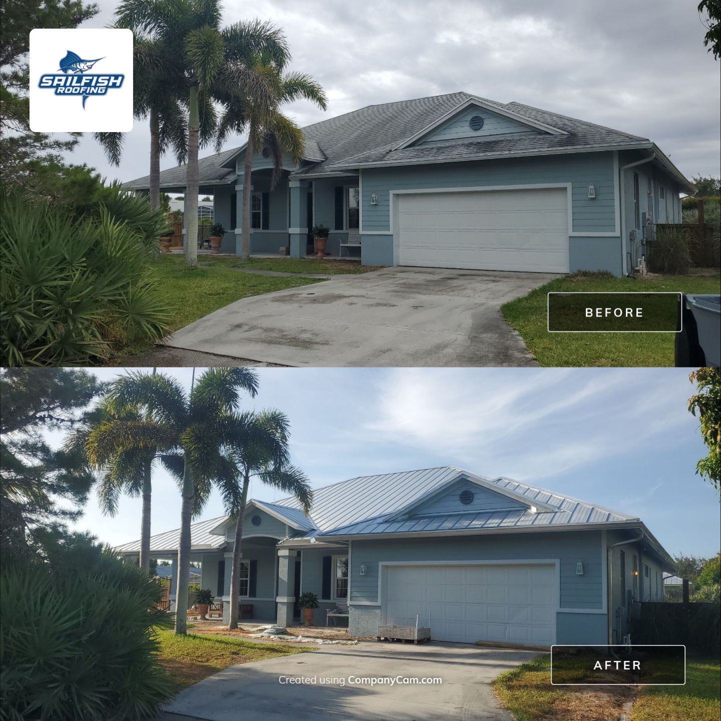 Standing Seam Metal Roof Replacement by Sailfish Roofing