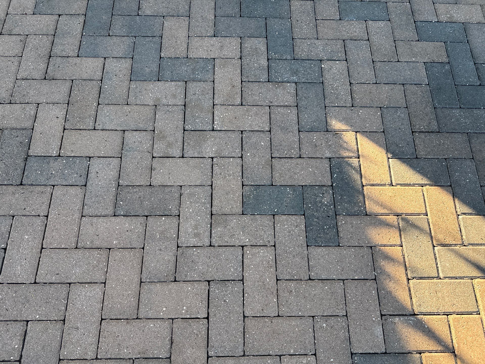 Paver Driveway Cleaning, Oil Stain Removal & Sidewalk Cleaning in Trevesta – Palmetto, FL by Sunshine AquaWash