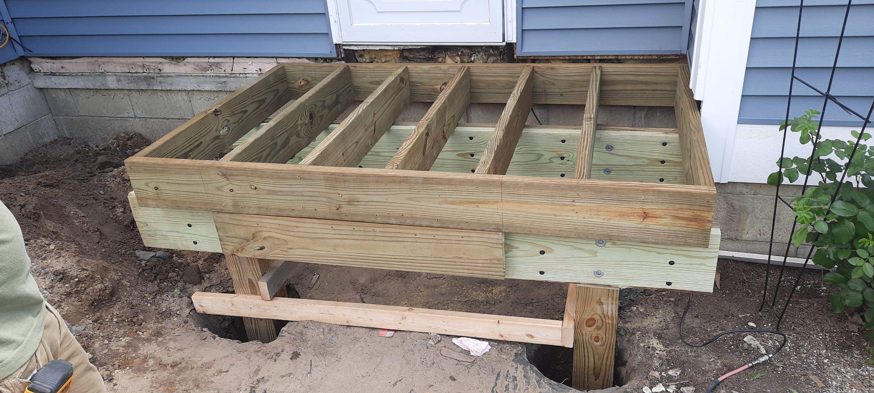 New Deck Build by Clark Builders LLC