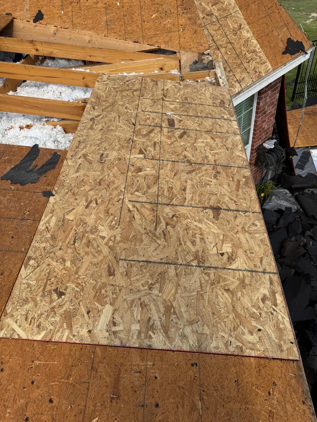 Project in Cleburne by Lonestar Roofing and Restoration LLC.