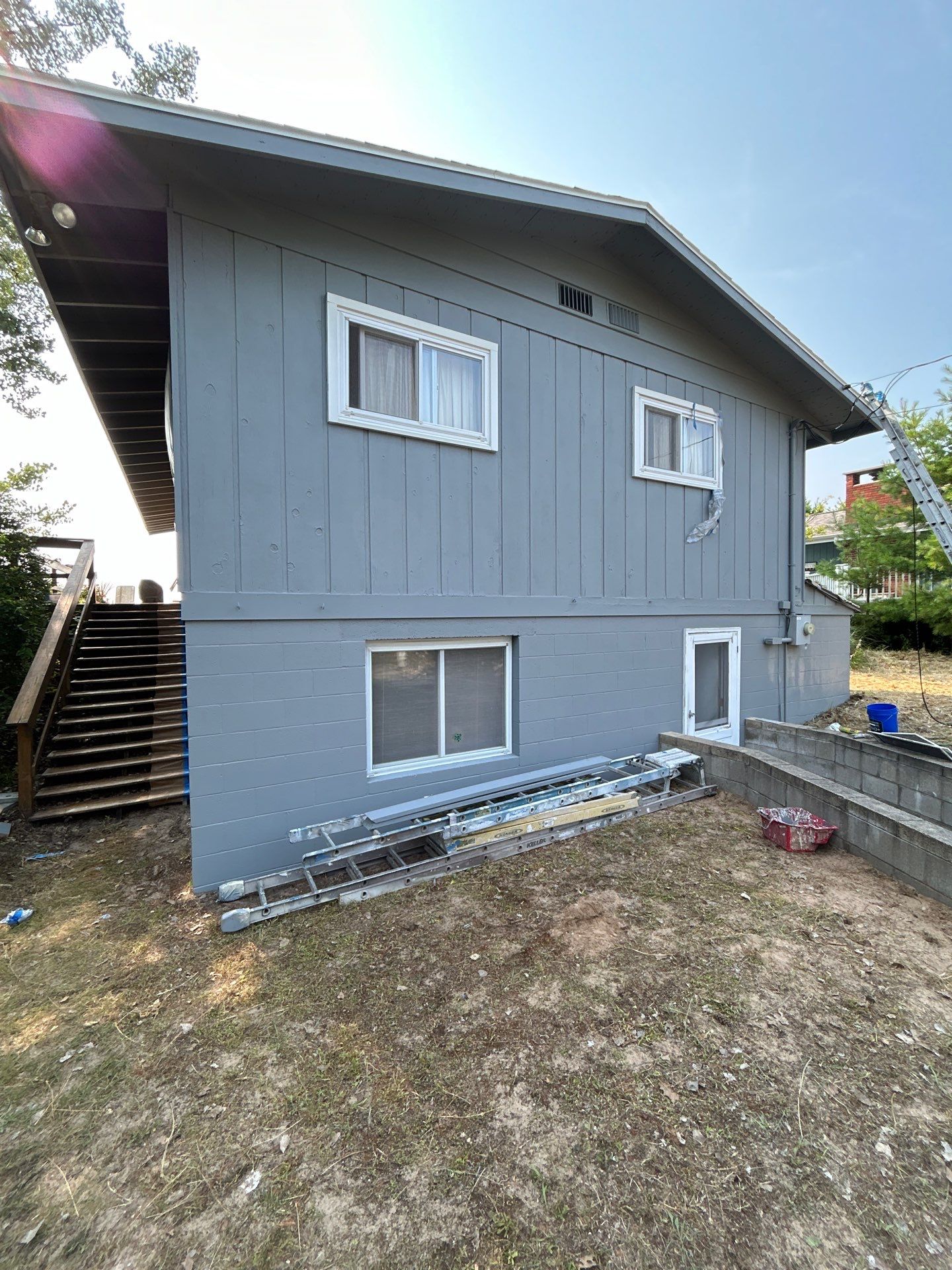 Exterior Painting. Exterior staining by Gordon Painting