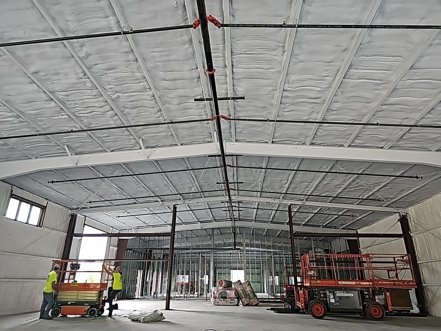 Commercial Building using Closed Cell Spray Foam by NYS Foam & Energy