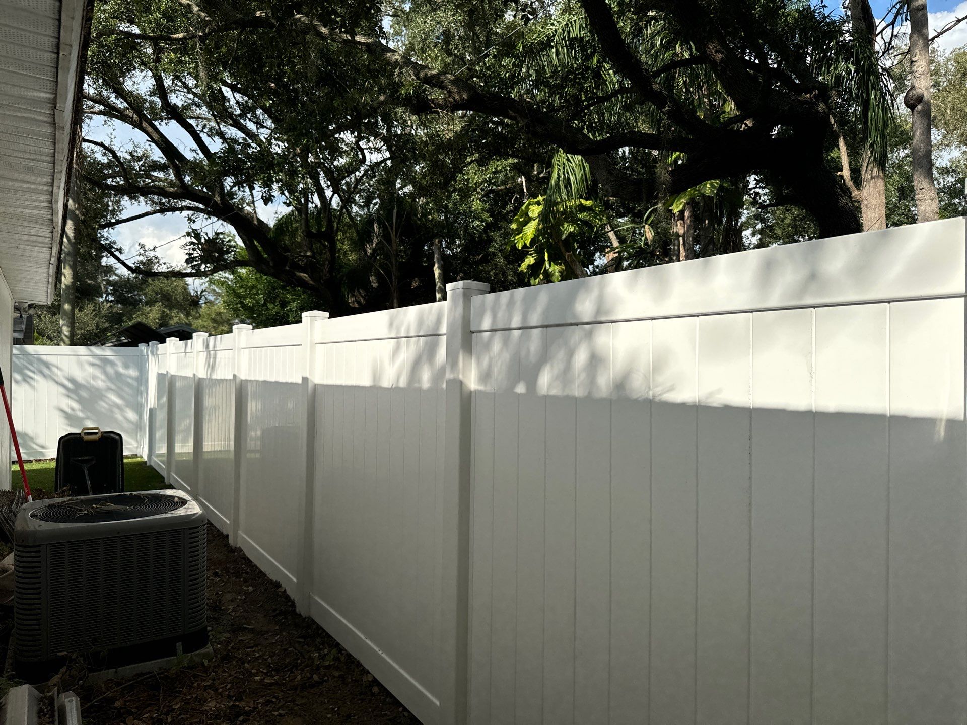 Vinyl Fence Installation using 6Ft White Vinyl Privacy Fence by Asap fence and gates, LLC