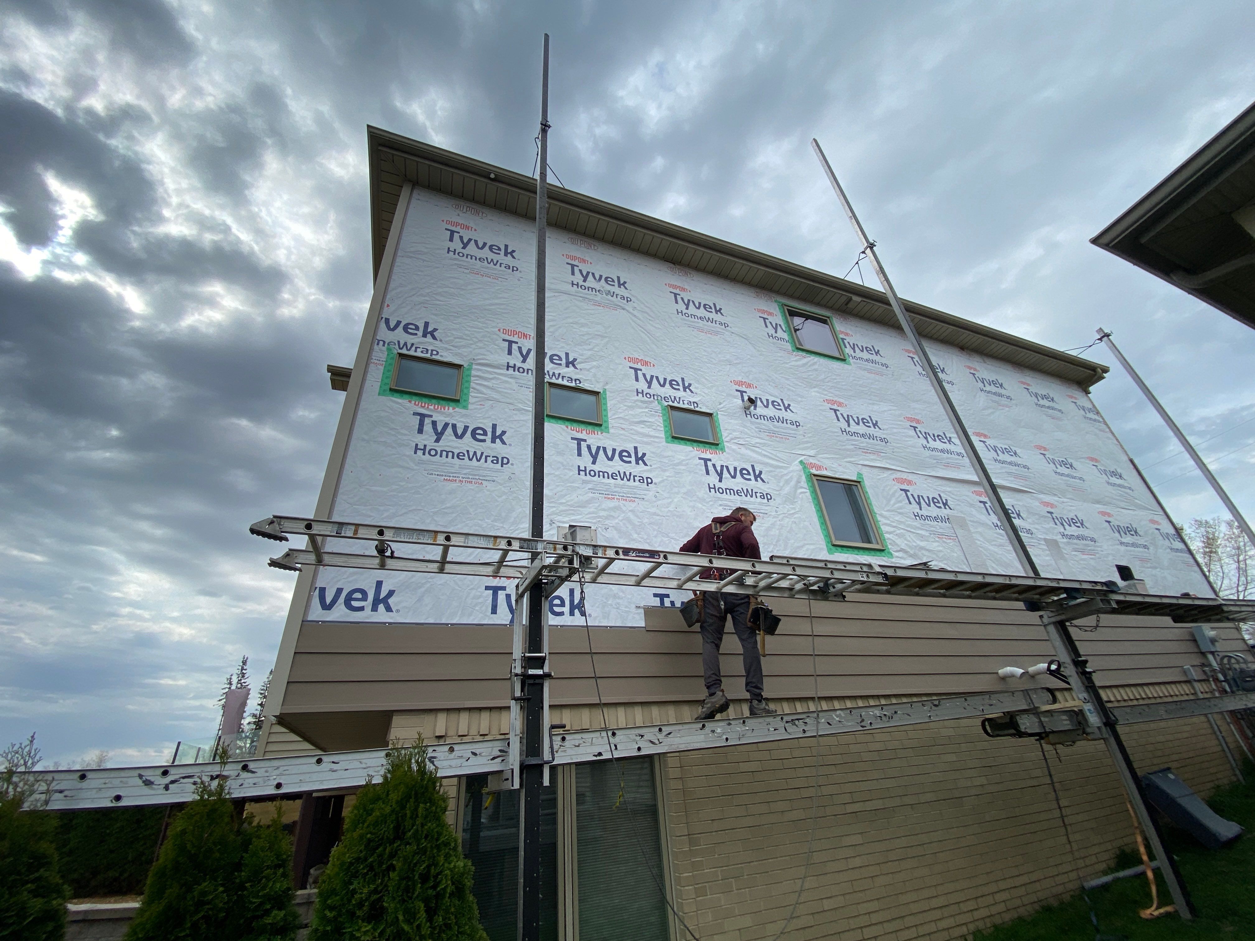 Siding Replacement using Everlast by 180 Contractors