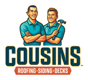 Logo for Cousins Roofing Siding & Decks