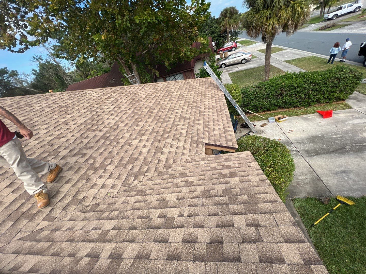 Residential Roofing Installation using GAF Timberline HDZ by 1st Class Roofing, Inc. 