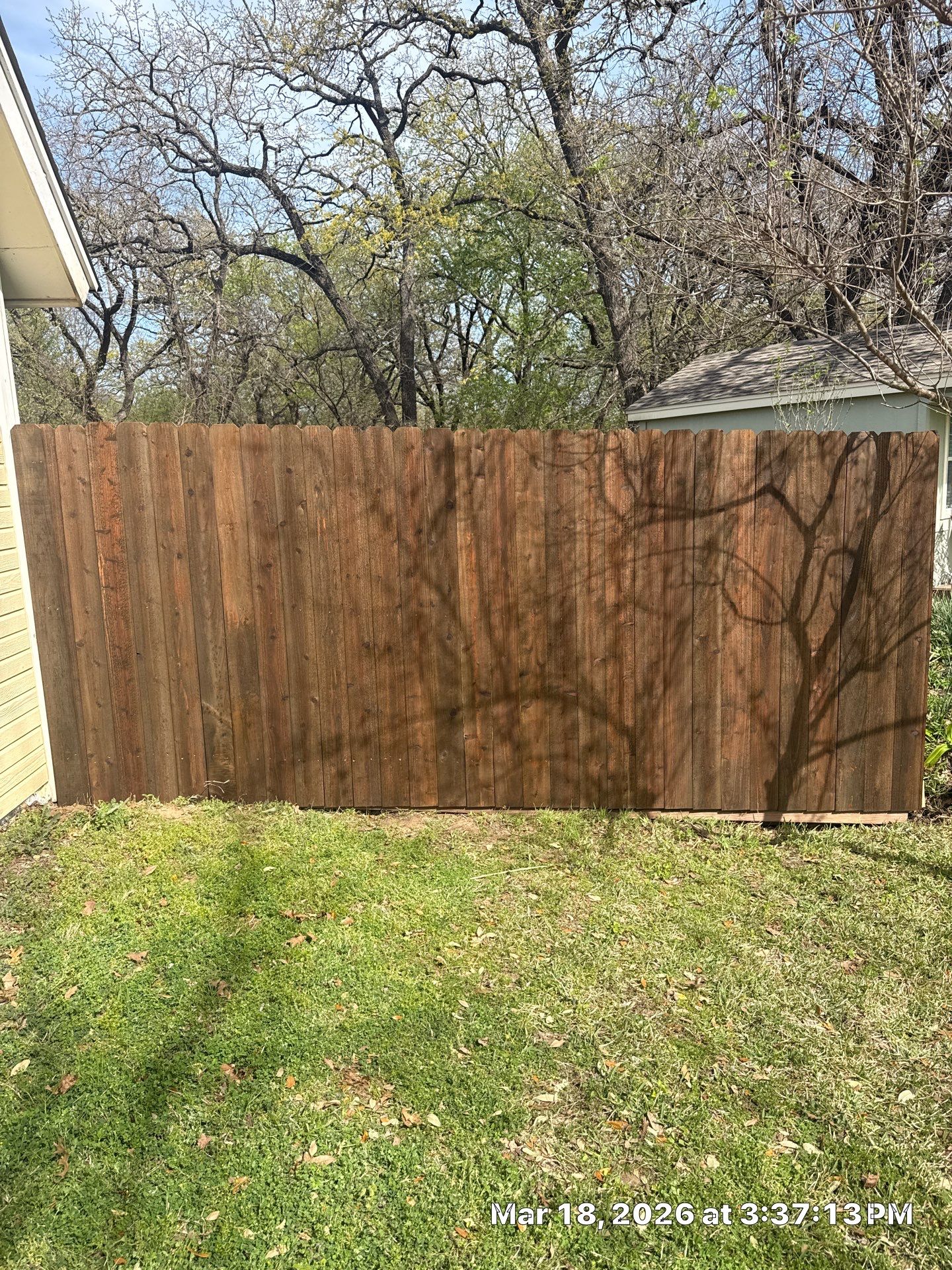 Project in Burleson, TX by Moseley Fence