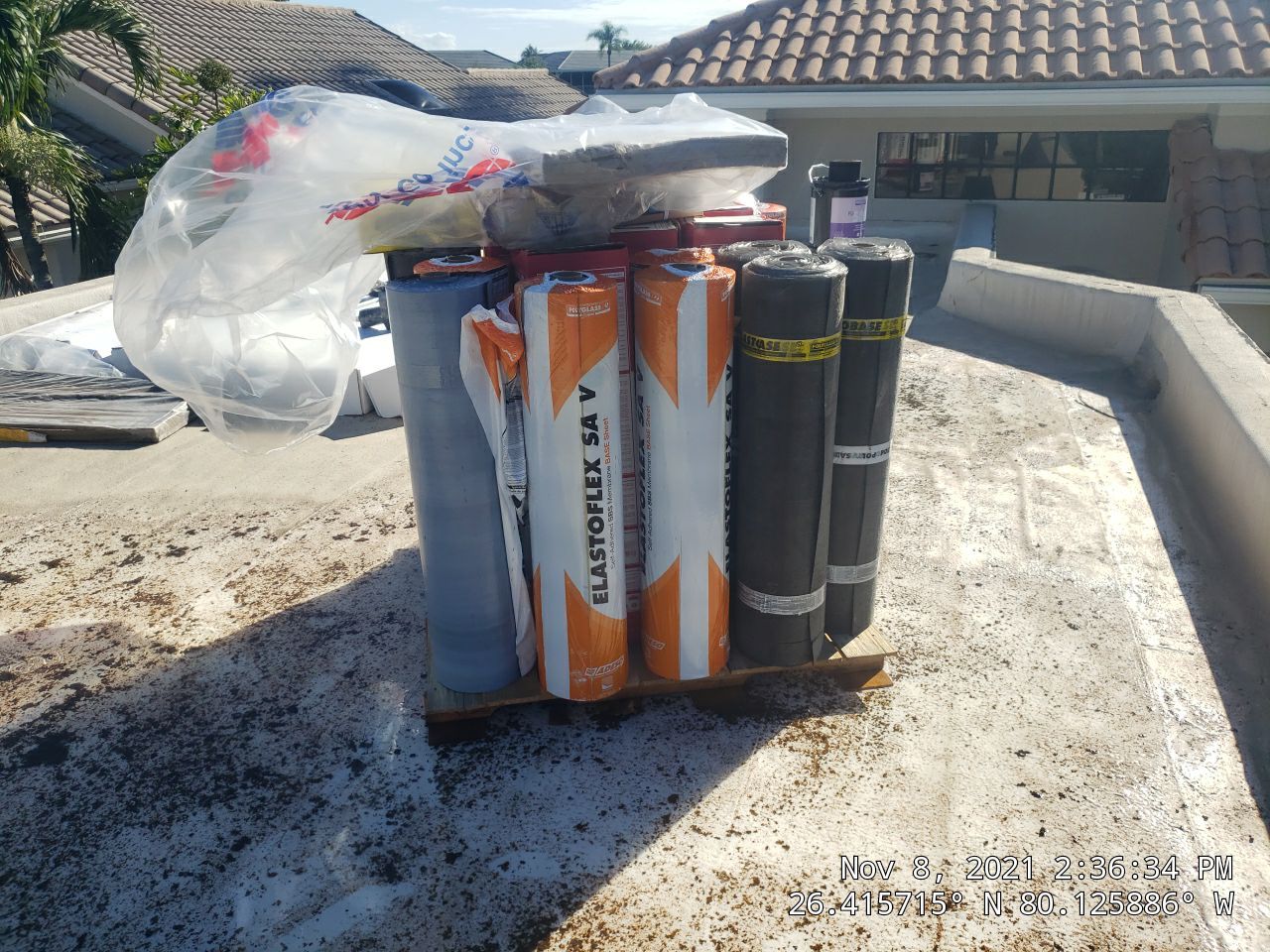 Residential Roofing Installation using Crown by BLUES BROTHERS CONSTRUCTION CORP