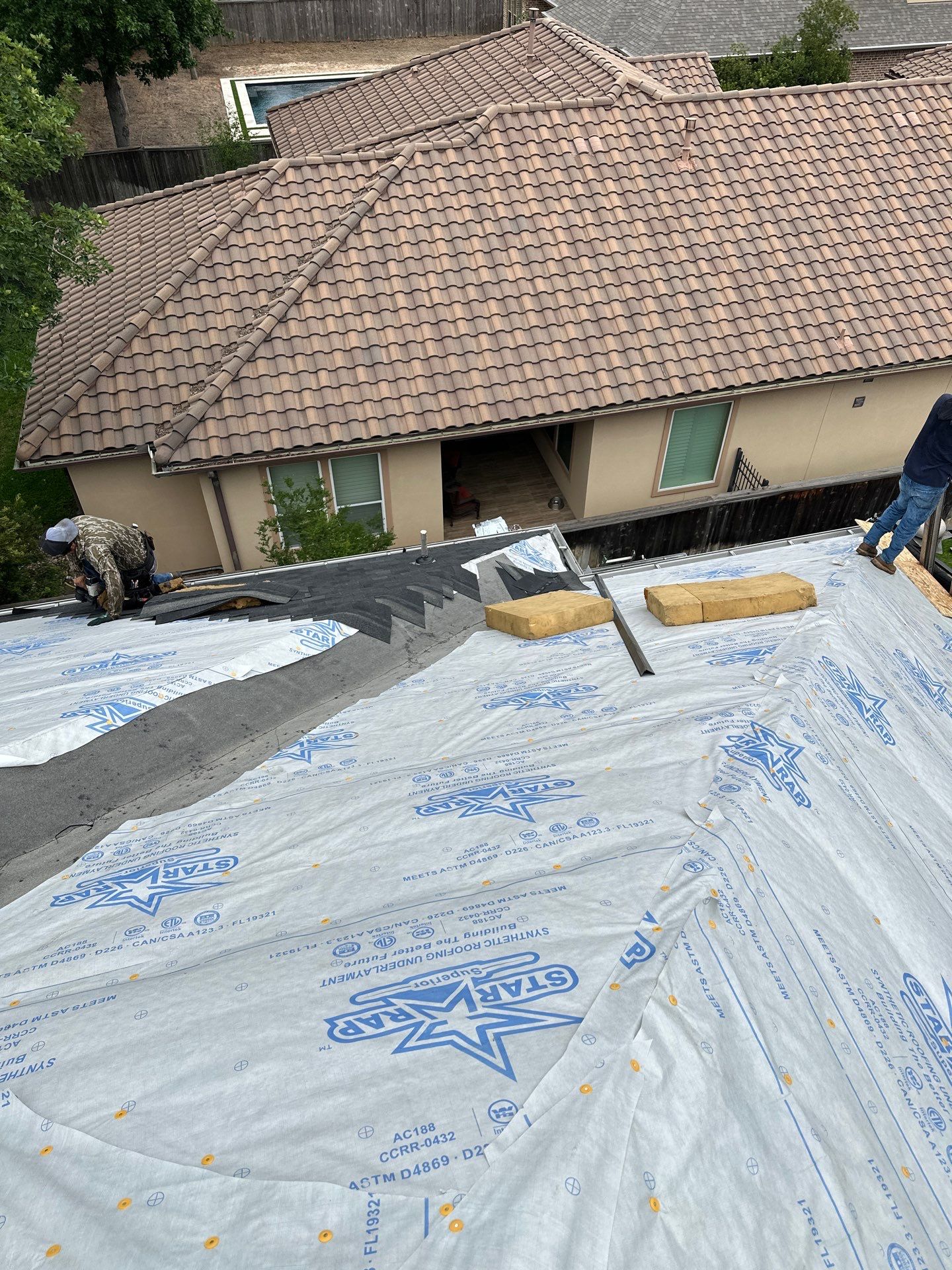 Project in Spring by Motion Roofing