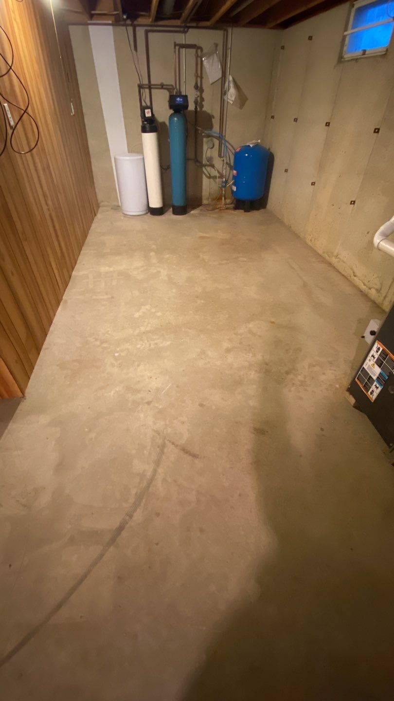 Basement Floor Color is Domino by Your1DayFloor.com