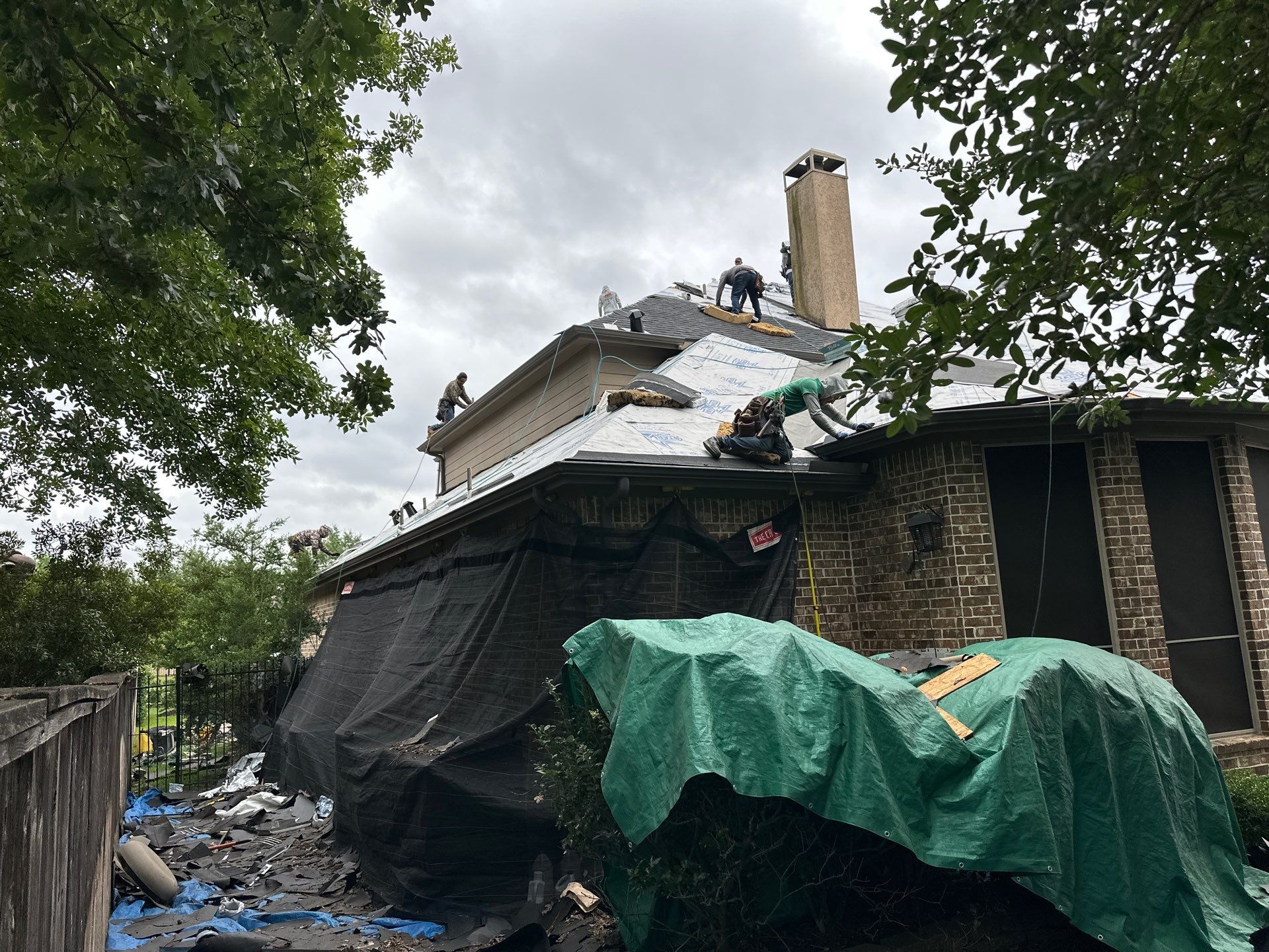 Project in Spring by Motion Roofing