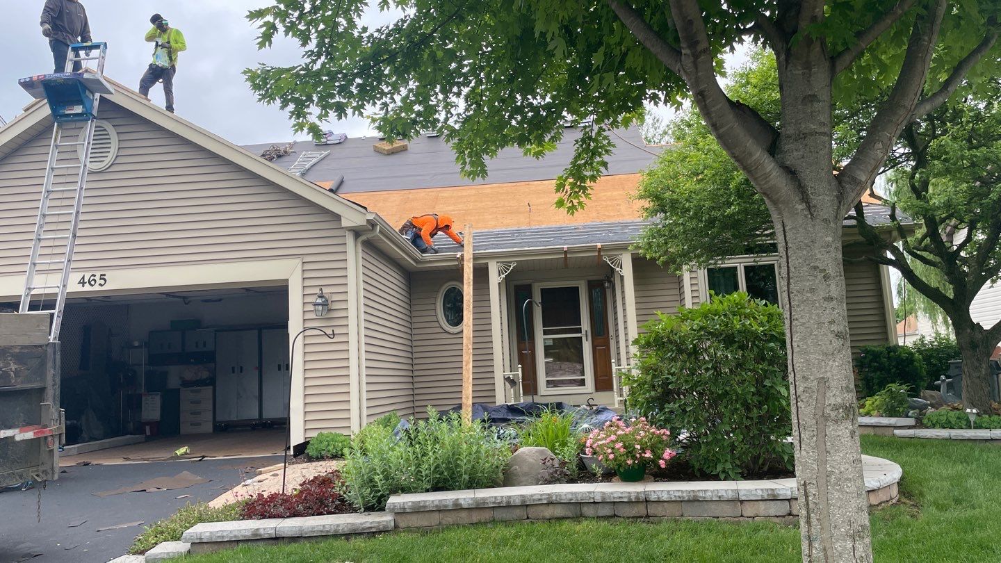 Residential Roofing Installation using GAF Timberline HDZ by Pro Home Services Inc