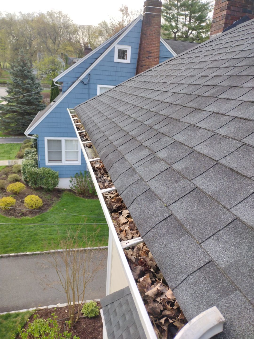 Residential Gutter Cleaning and System Assessment in Verona New Jersey by NJ Home Maintenance Services