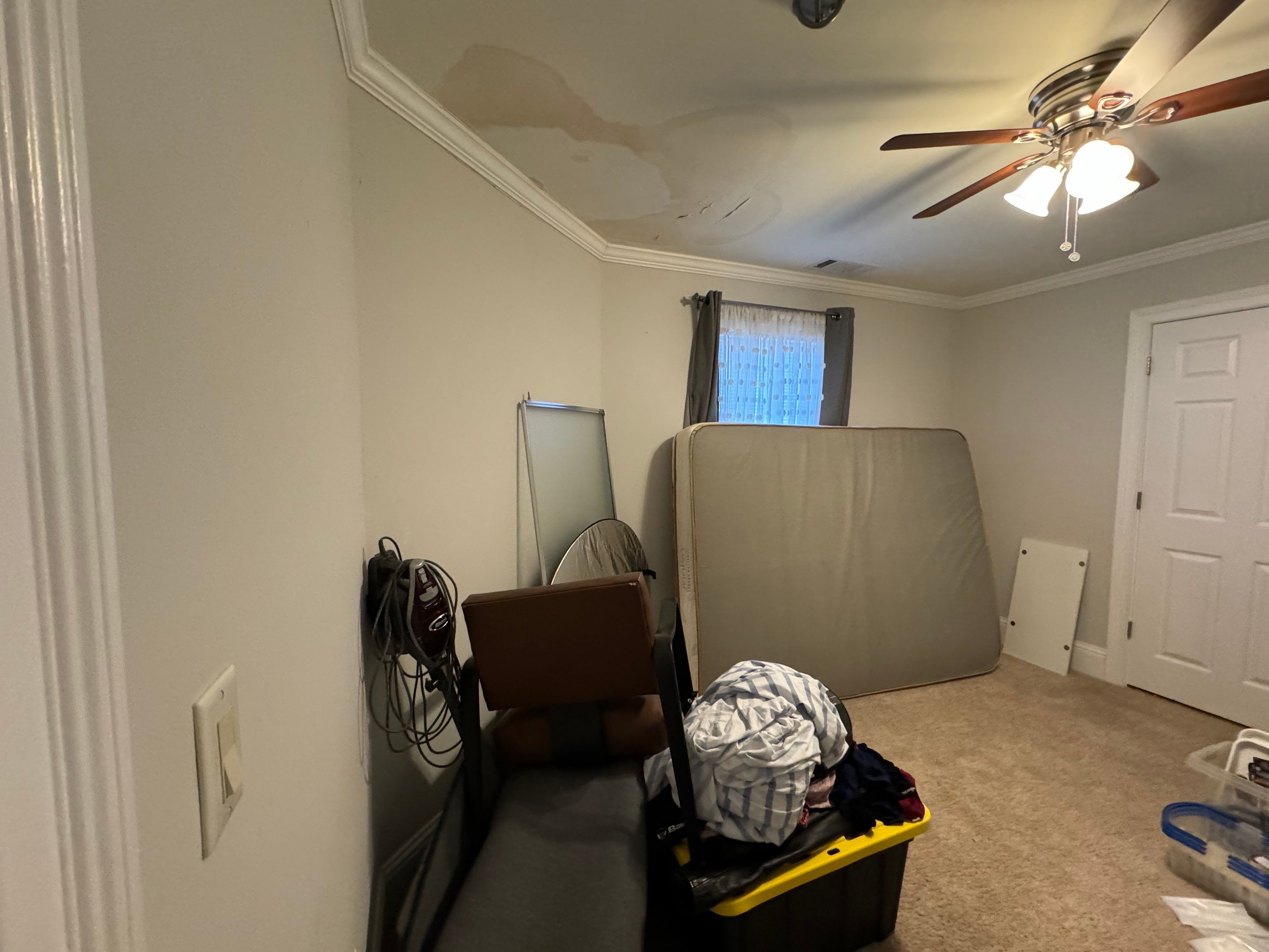 Water Damage Repair due to roof leak by Baxter Professional LLC