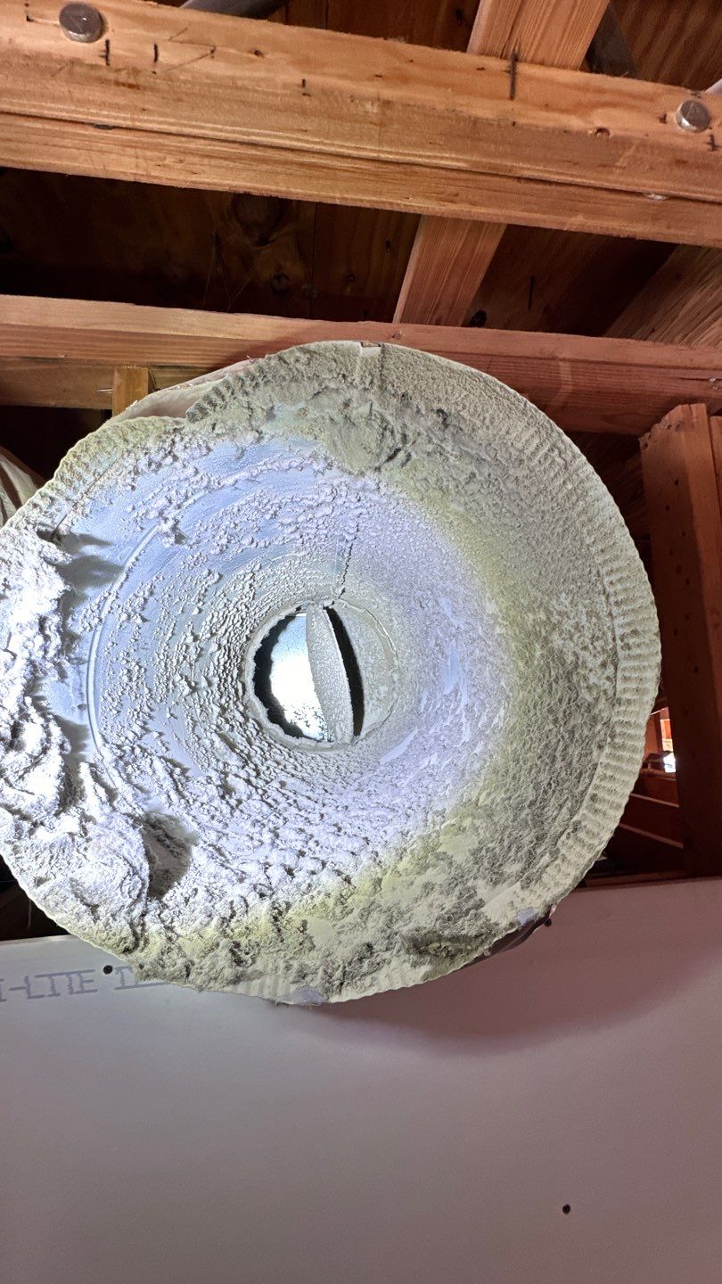 Air Duct Restoration using Diesel Power Vac Truck by Peach State Dryer Vents & Air Ducts