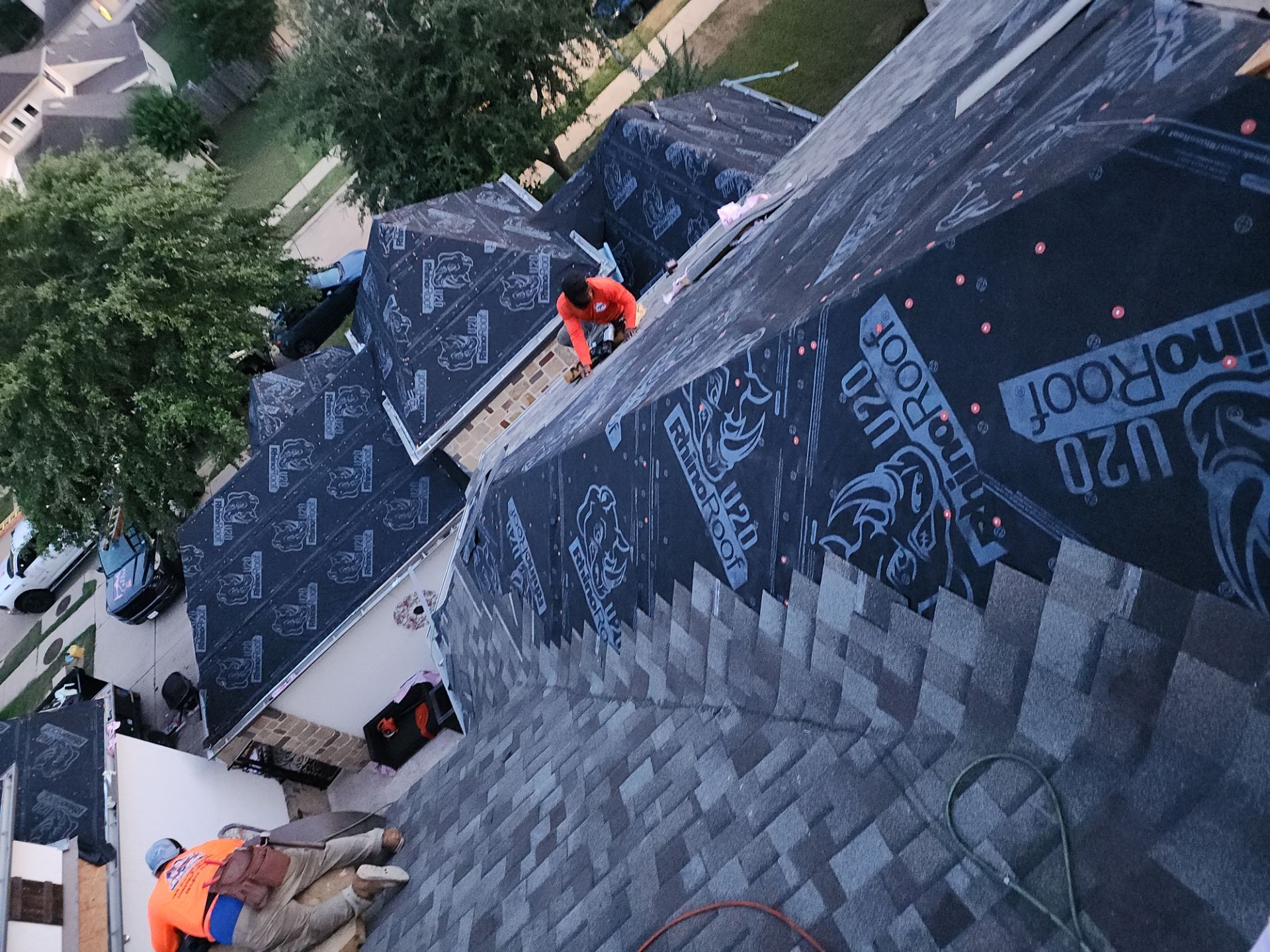 Residential Roofing Repair using Owen's Corning Duration (Lifetime) Shingles by Roof Repair Company