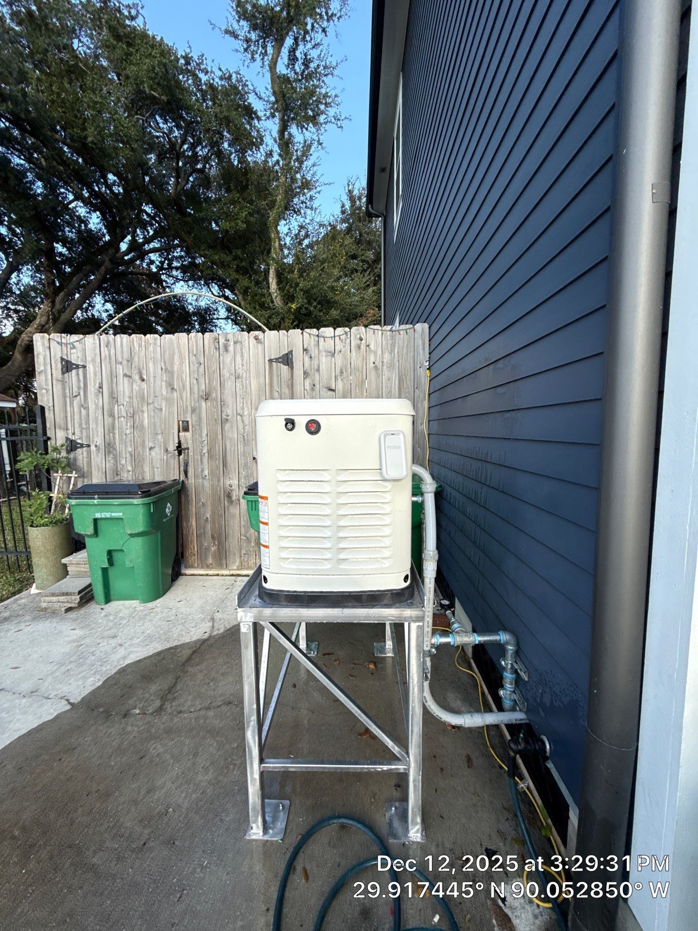 Project in Gretna, LA by Craig's Electrical & Generator Service