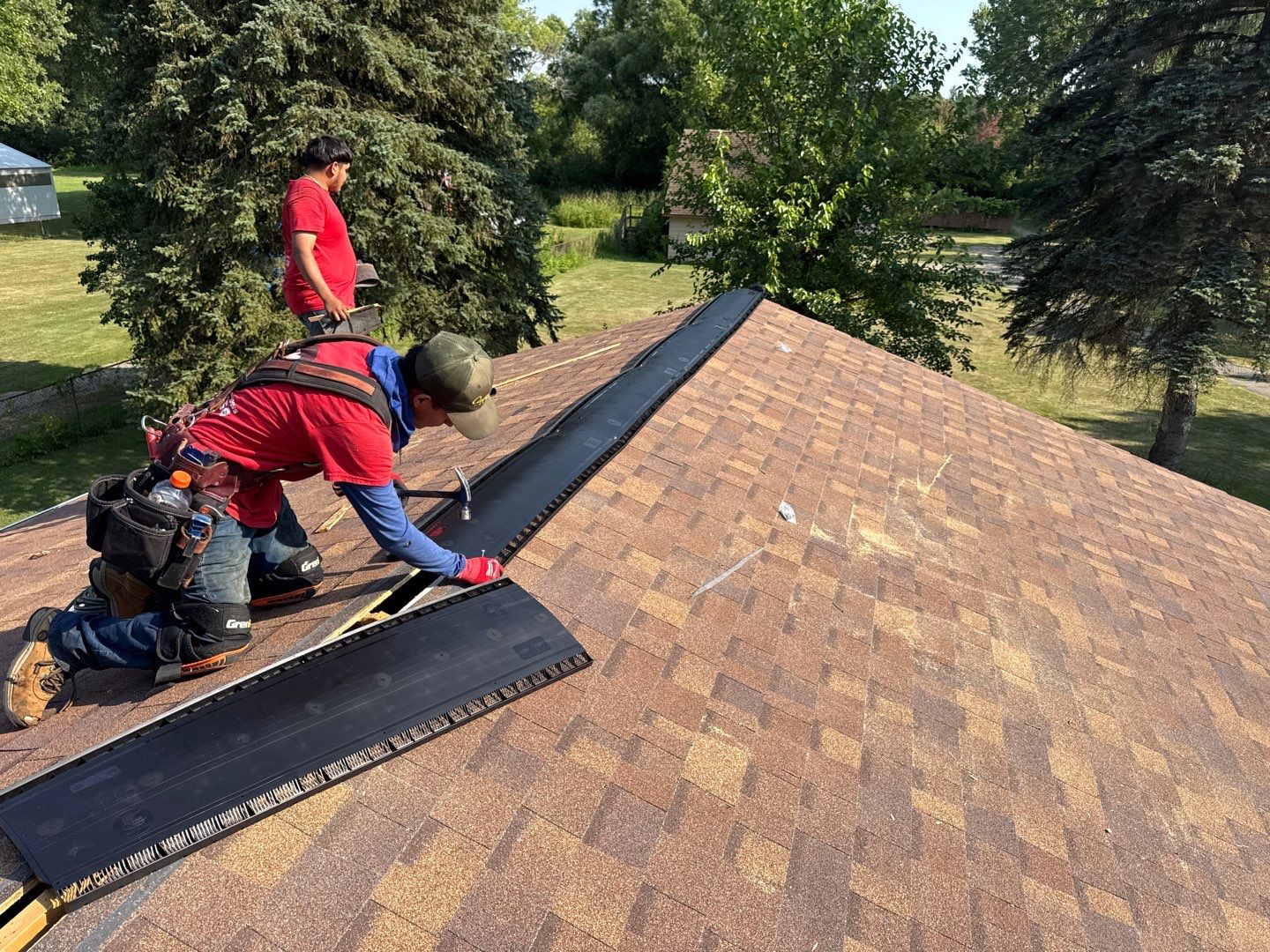 Roof Replacement using Owens Corning Tru Definitions by 180 Contractors