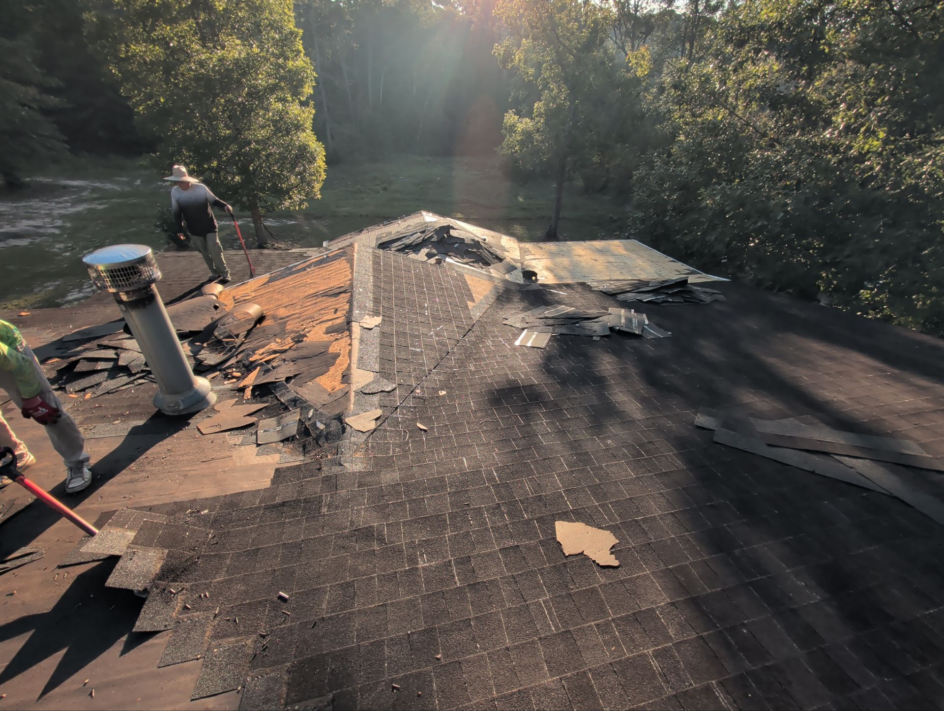 Project in Conroe by Roof Guard And Construction