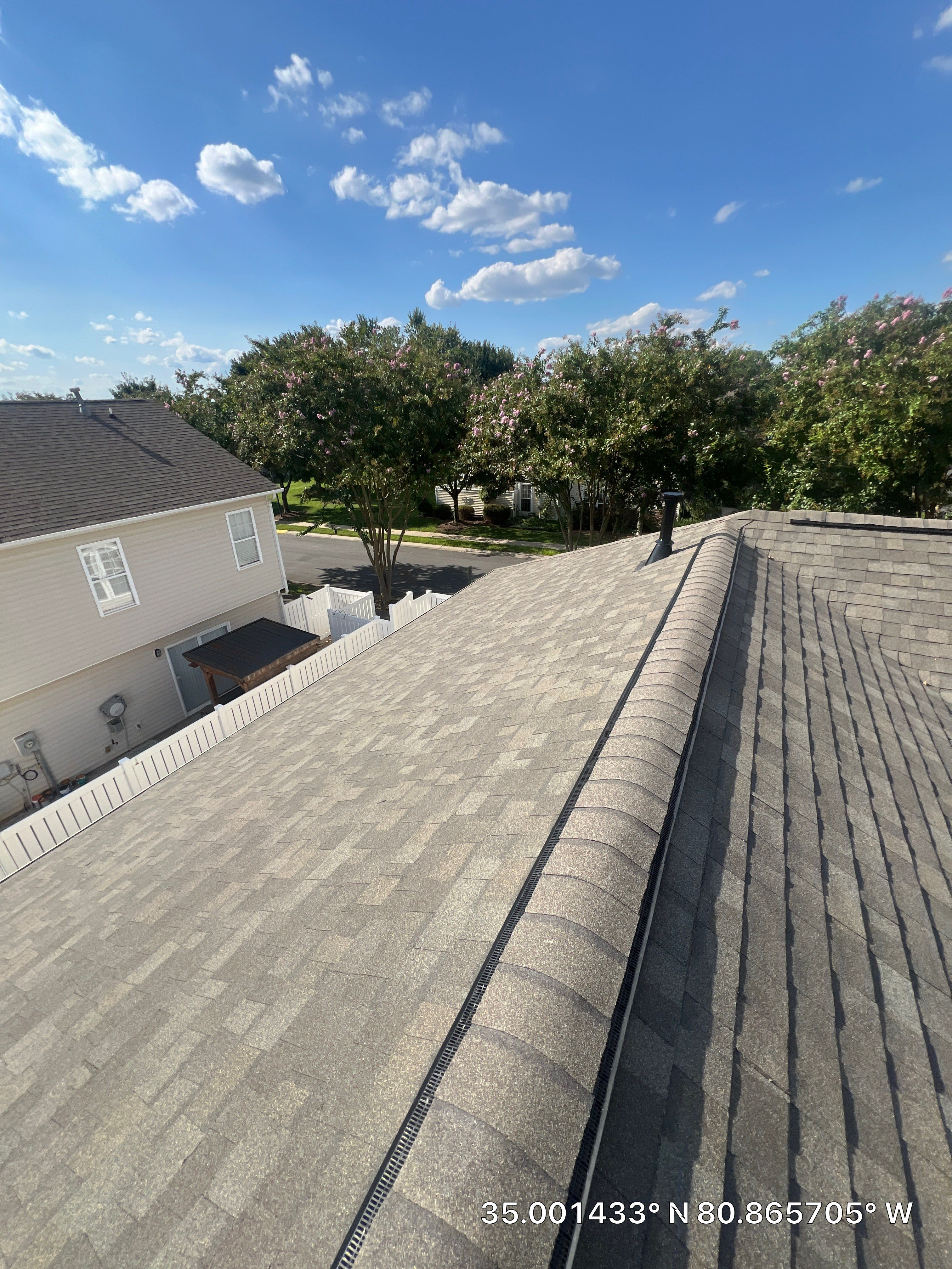 Full Residential Roofing Installation with Owens Corning Architectural Shingles in Indian Land, South Carolina by Merritt Roofing LLC
