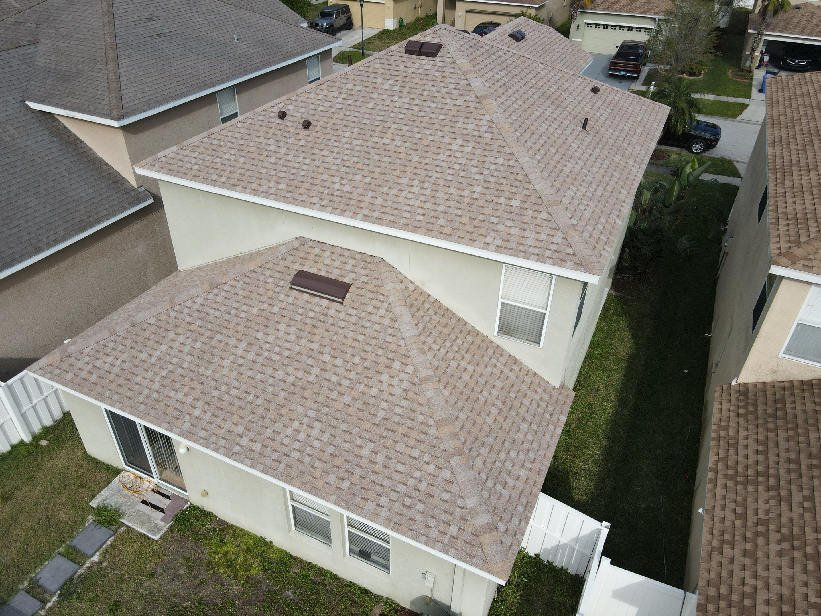 Roof Replacement in Gibsonton FL. by Steadfast Roofing 