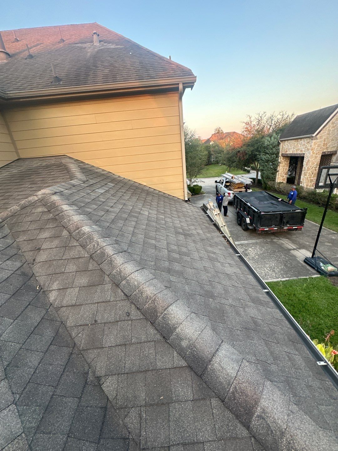 Residential Roofing Repair using Owen's Corning Duration (Lifetime) Shingles by Roof Repair Company