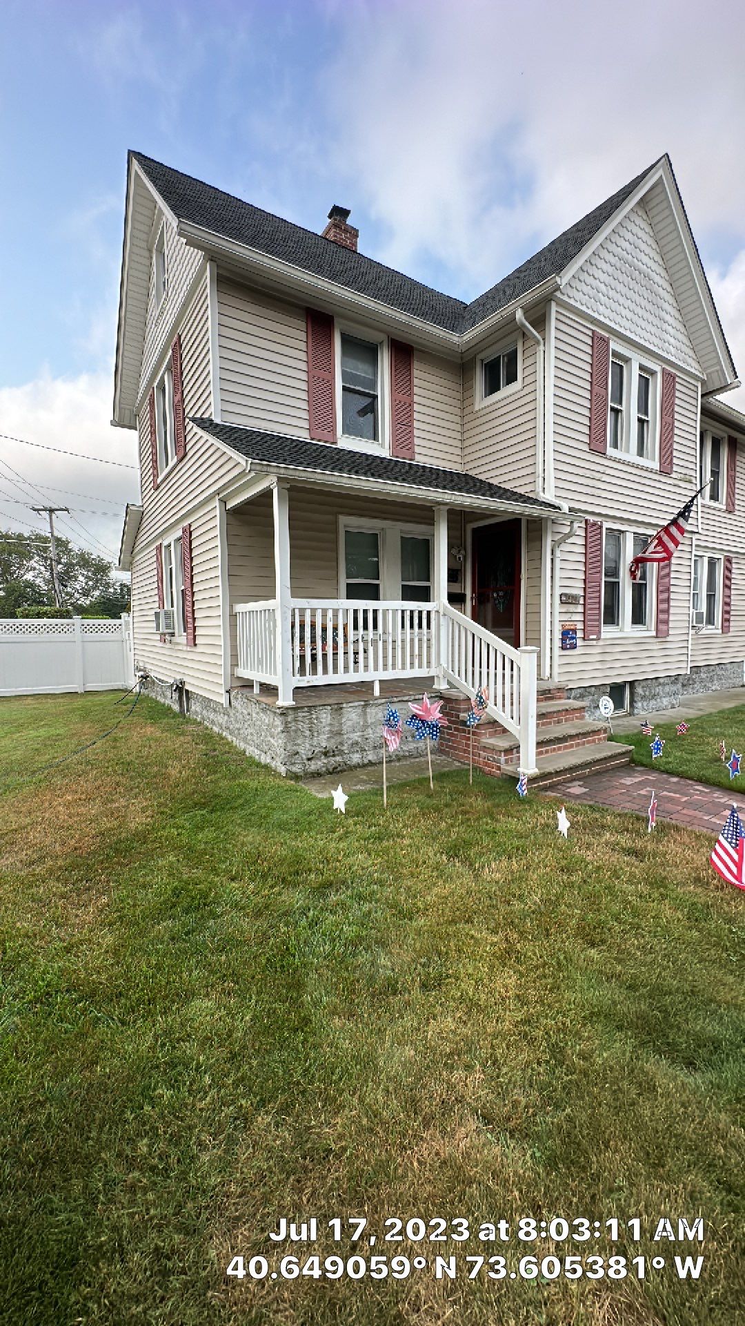 Reconfigure gutter and leader. by Above All Gutters