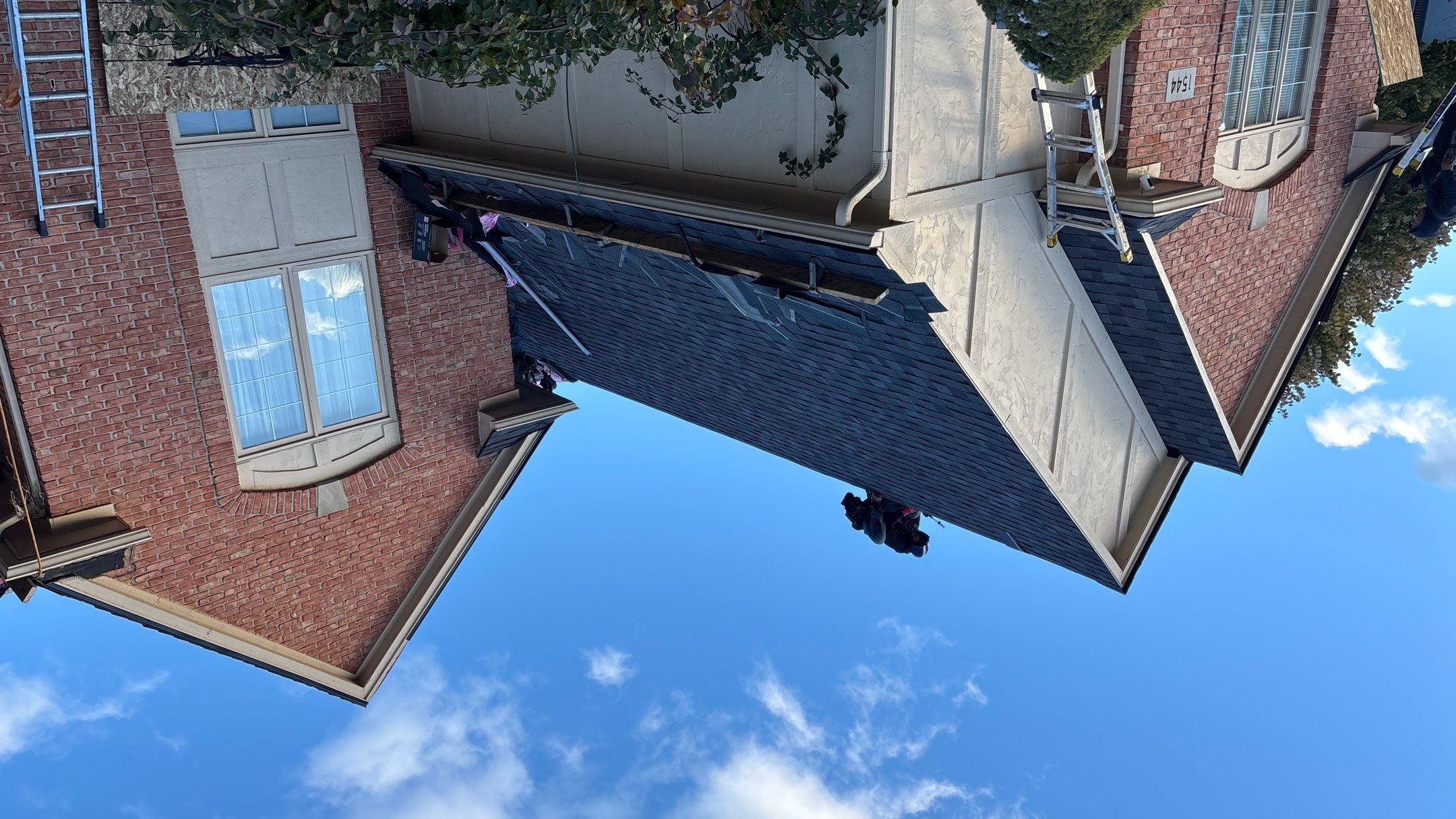 Roof Replacement using Owens Corning Williamsburg Grey by 180 Contractors