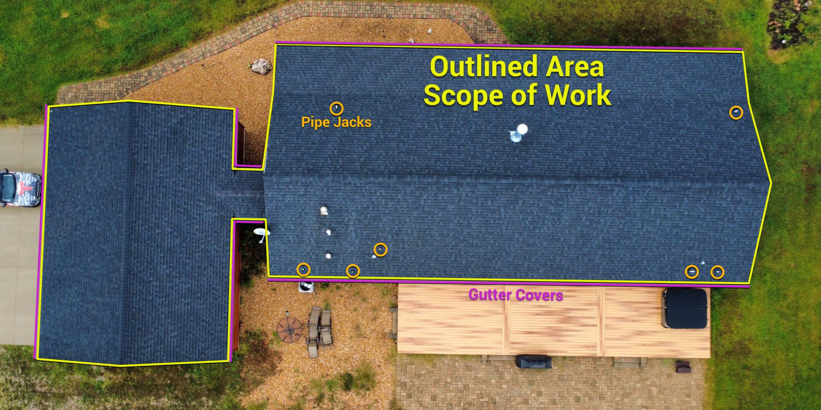 Residential Roof & Gutters Guards Install  by Titan Commercial & Residential Roofing 