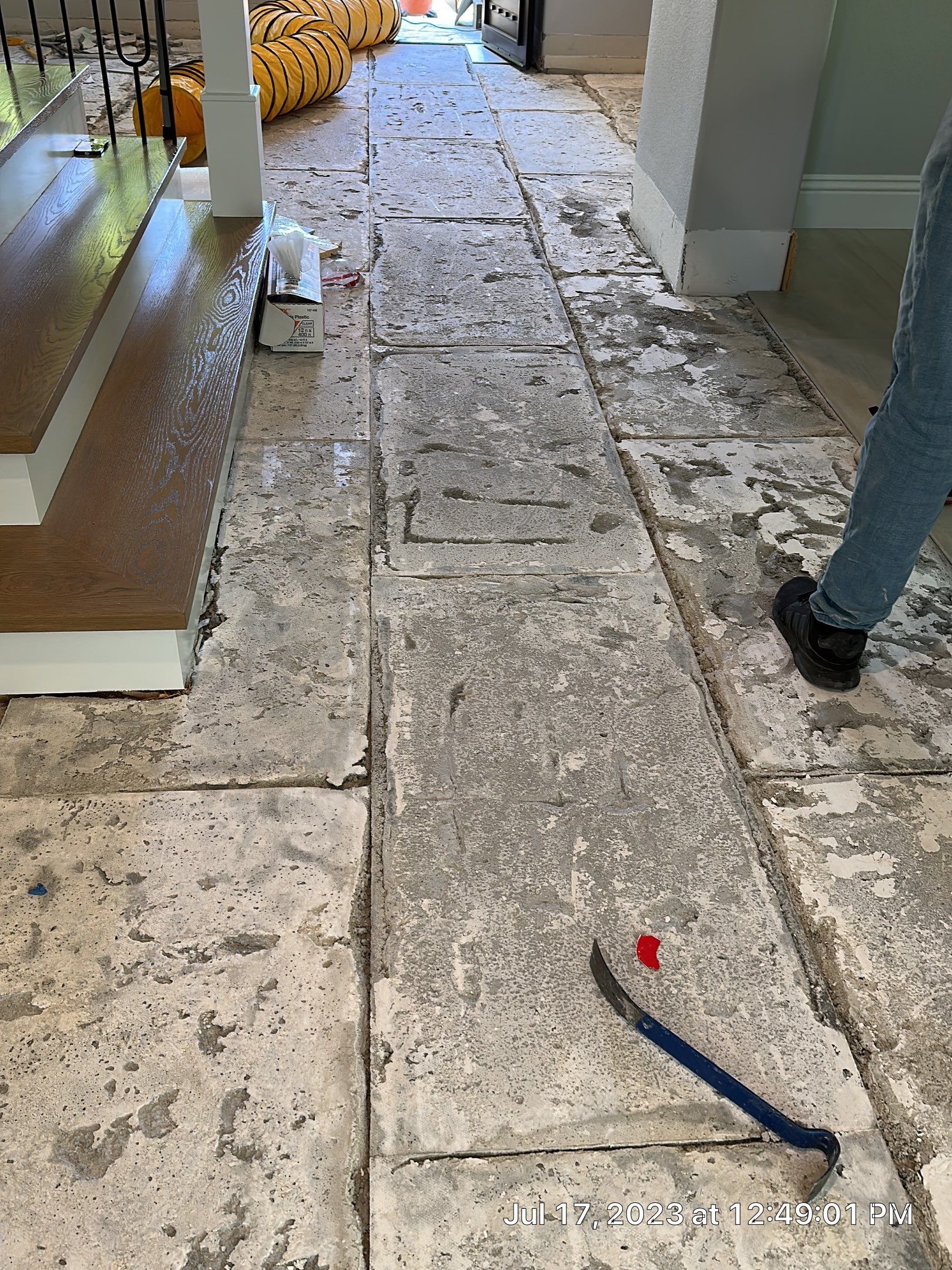 Tile Flooring removal & Installation  by OC Flooring Inspections-ICRI - CCSMT-CFIU#439