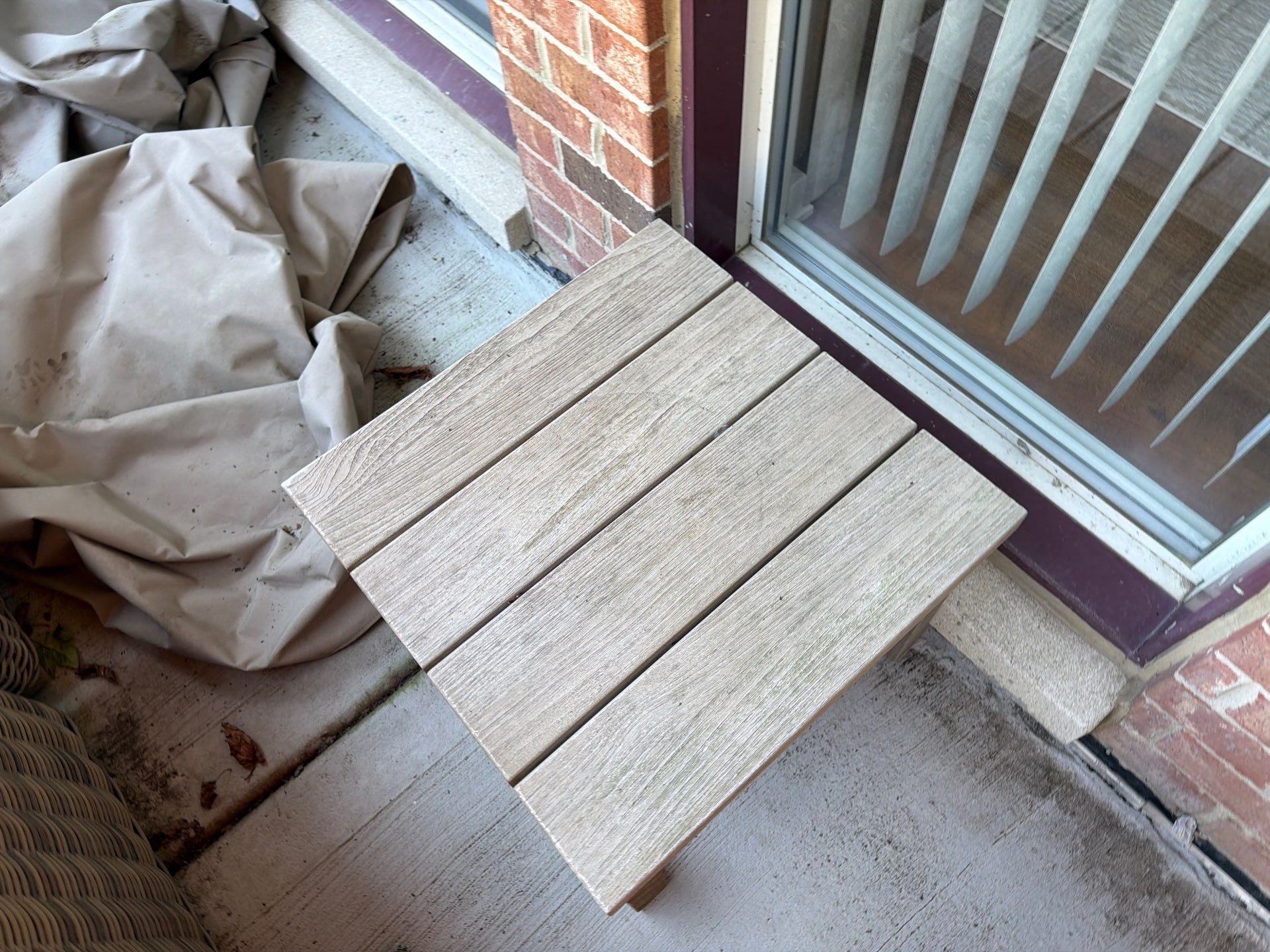 Patio Furniture and Concrete Patio Cleaning by Northern Power Washing LLC.