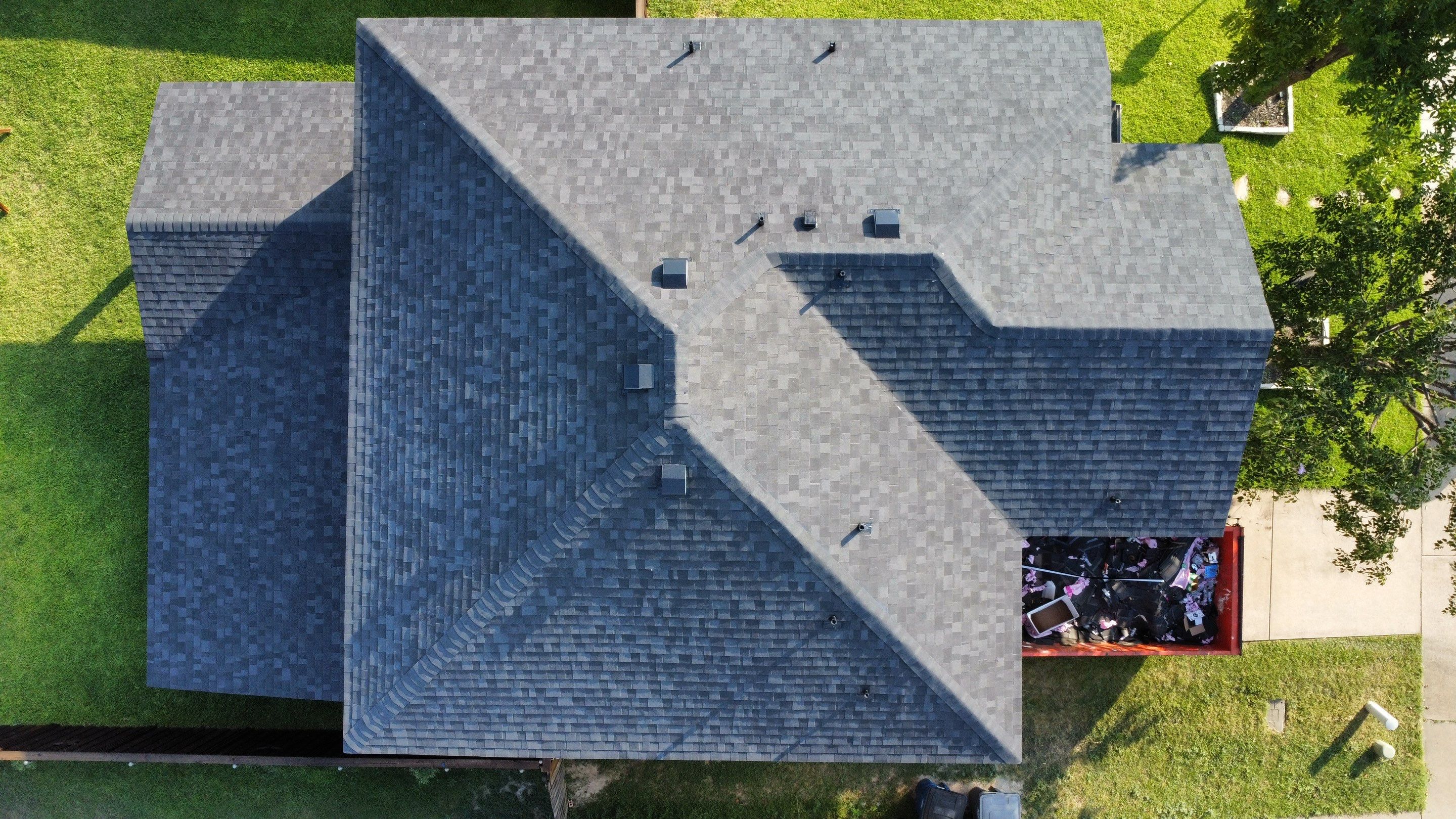 Reroof Project (No Insurance)  by Berry Good Roofing 