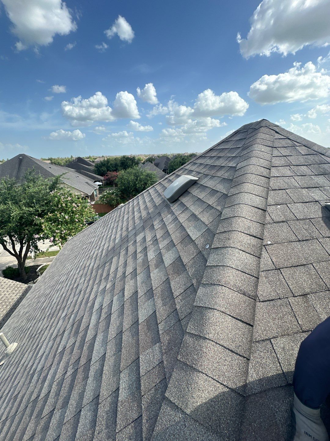 Residential Roofing Installation using Owen's Corning Duration (Lifetime) Shingles by Roof Repair Company