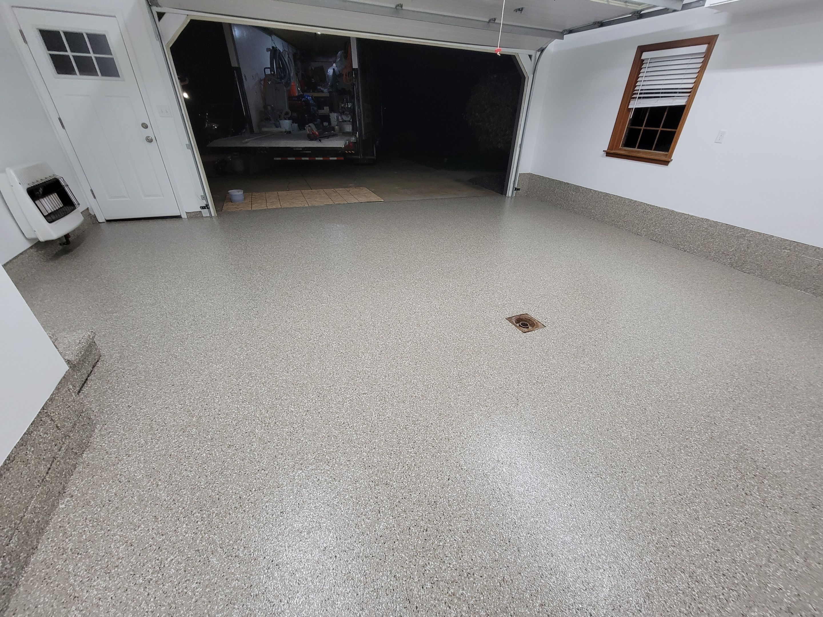 Double Car Garage in Pebble Beach - East Palestine, OH by Alexander Concrete Coatings