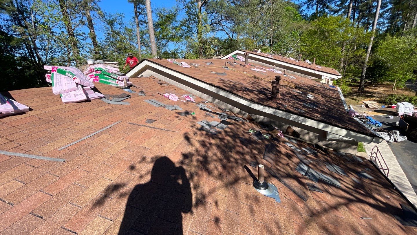 Commercial Roofing Installation using Owens Corning Autumn Brown by Inspector Roofing and Restoration