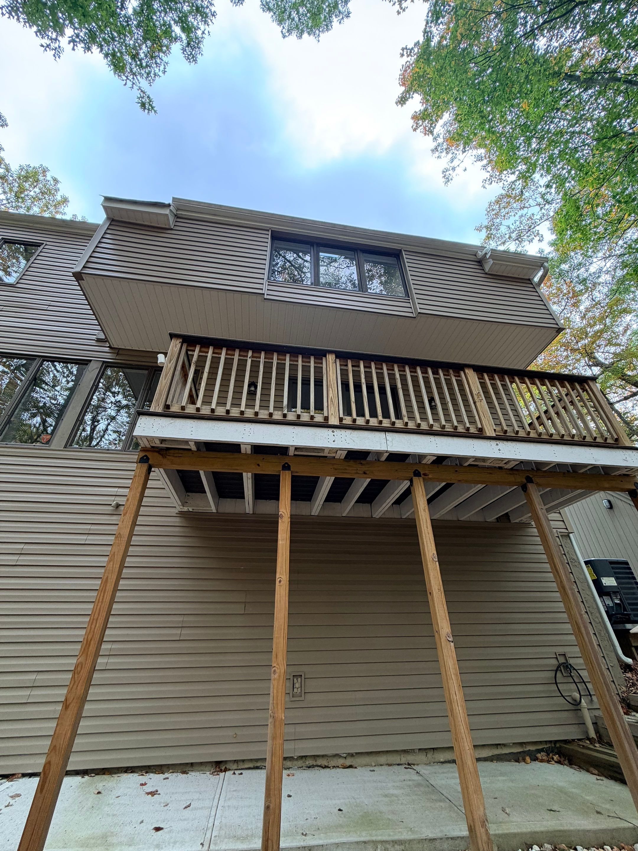 Stony Brook High-Rise Gutter Cleaning Project 🏠✨ by Above All Gutters 