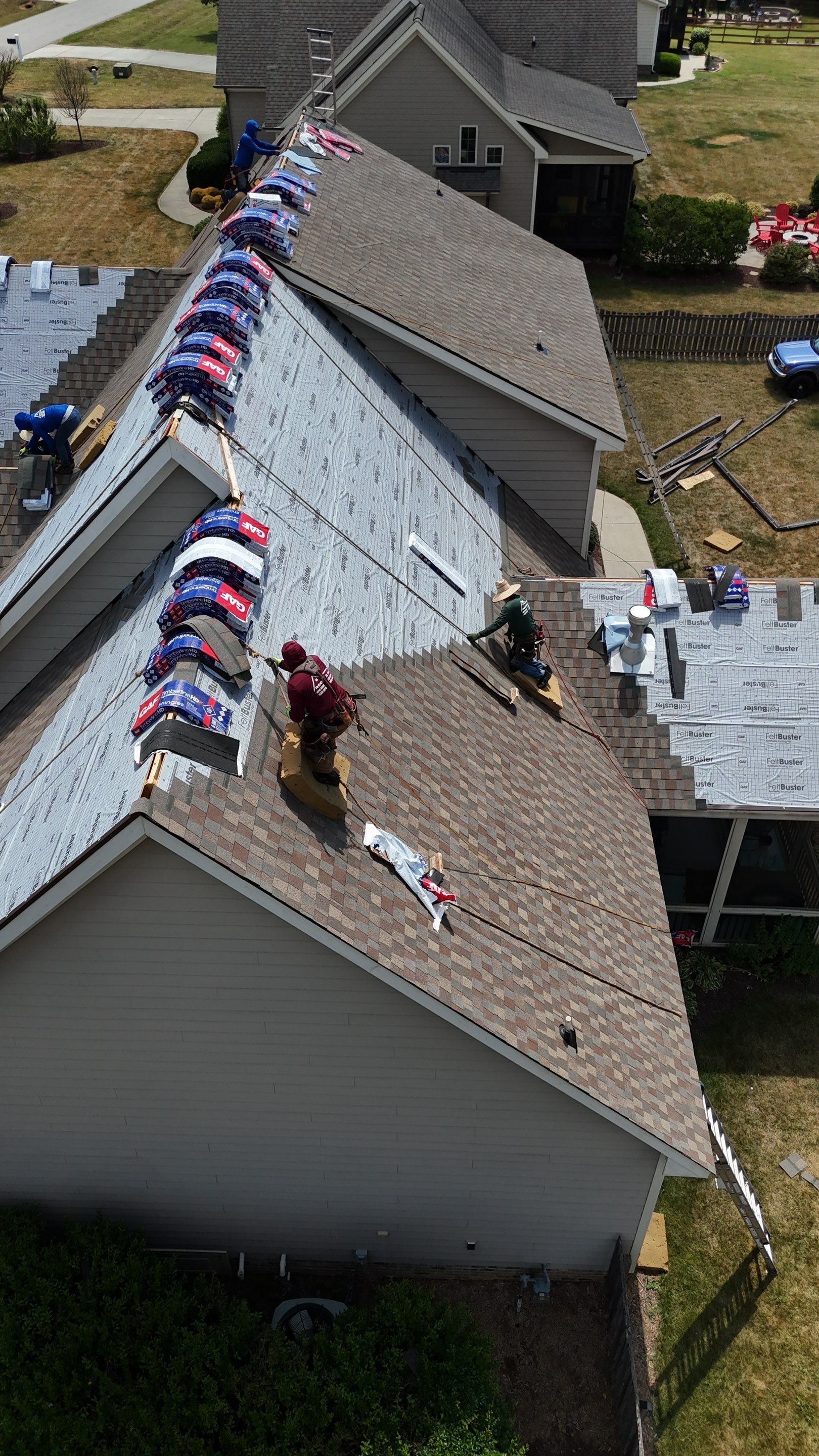 GAF Timberline HDZ Golden Harvest by Pro Performance Roofing