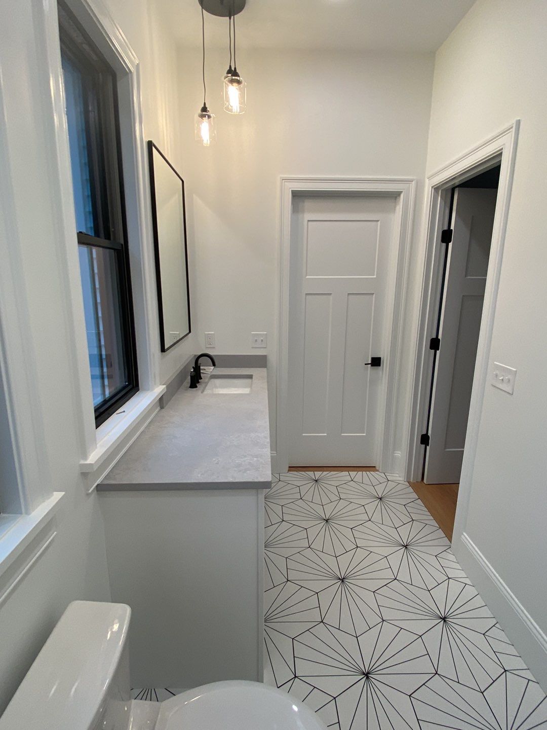 Interior Painting using Snowbound White  by EXCELLENCE | CARTO