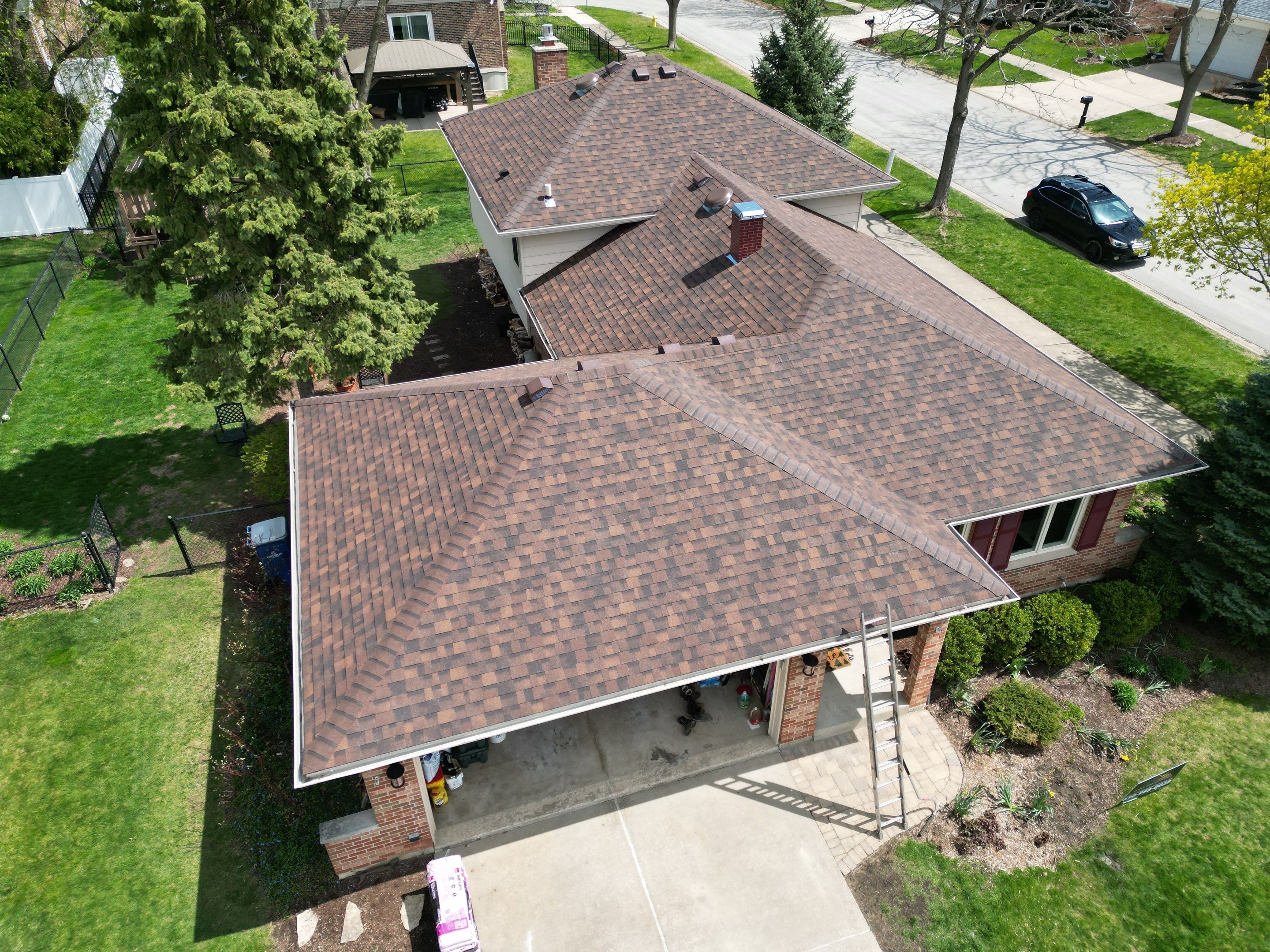 Roof replacement by Optimal Home Improvement 