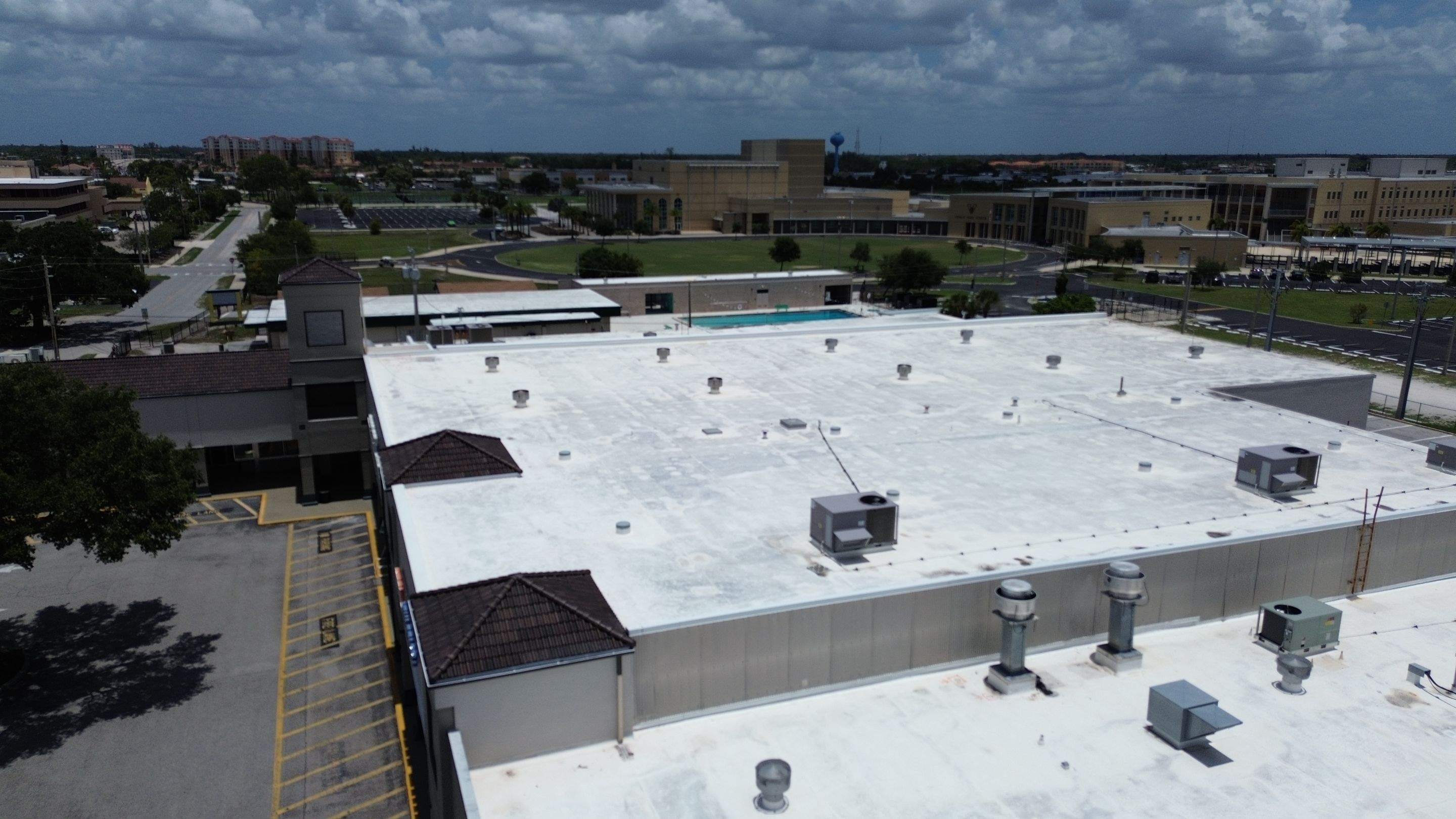 Commercial Install Brava Spanish Tile in Venice Florida by International Roofing