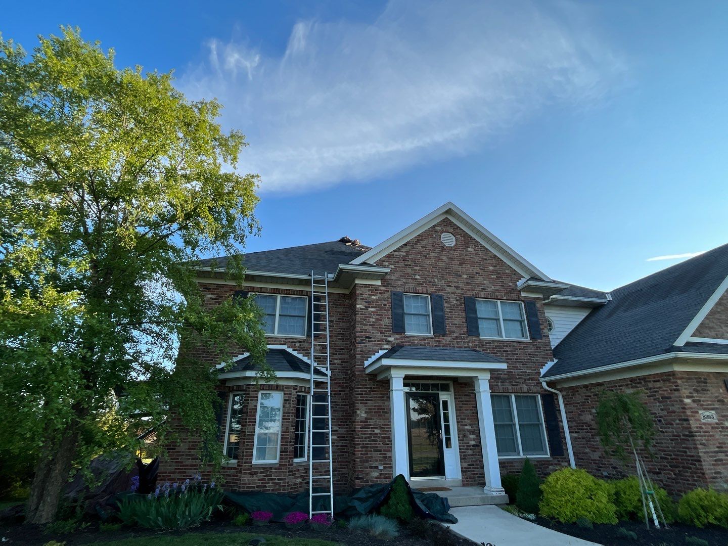 Residential Roofing Installation using GAF Timberline HDZ Charcoal by Nitro Roofing and Construction